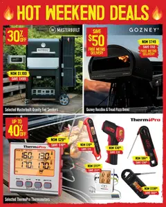 Preview of Barbeques Galore Hot Weekend Deals - valid from 30.01.2026