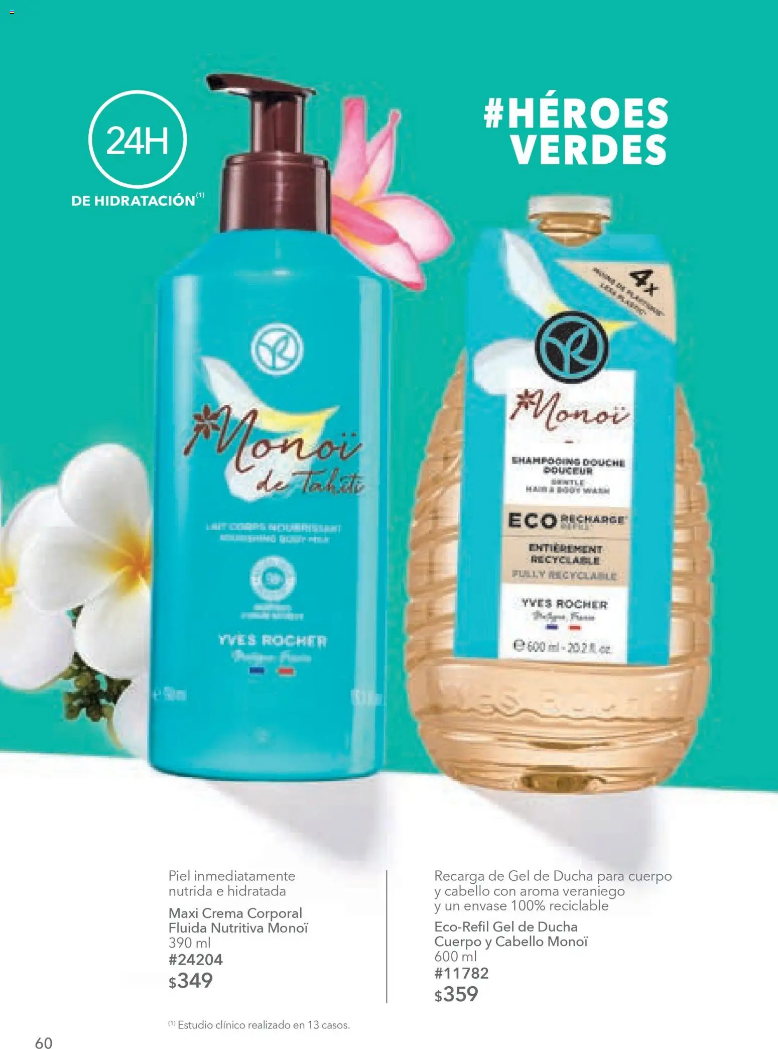 Nuevas ofertas de Yves Rocher válidas en toda la República Mexicana desde el 30.12.2025. ¡Encuentra las mejores ofertas en Yves Rocher campaña 1 2026! | Página: 62 | Productos: Crema, Crema corporal, Gel de ducha