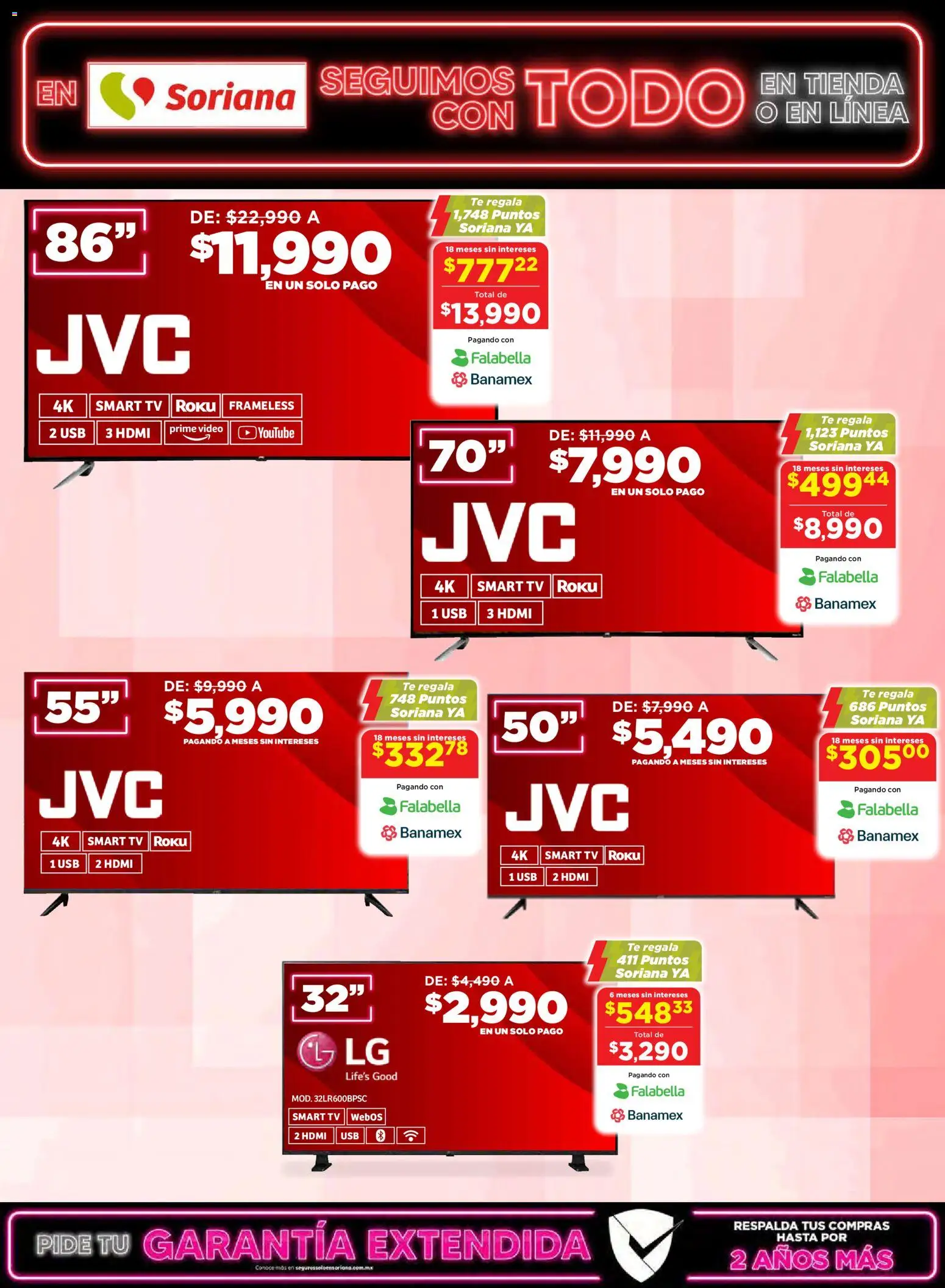 Nuevas ofertas de Soriana válidas en toda la República Mexicana desde el 19.11.2025. ¡Encuentra las mejores ofertas en Soriana - Seguimos con todo Súper Nacional! | Página: 2 | Productos: Usb, Té, Video