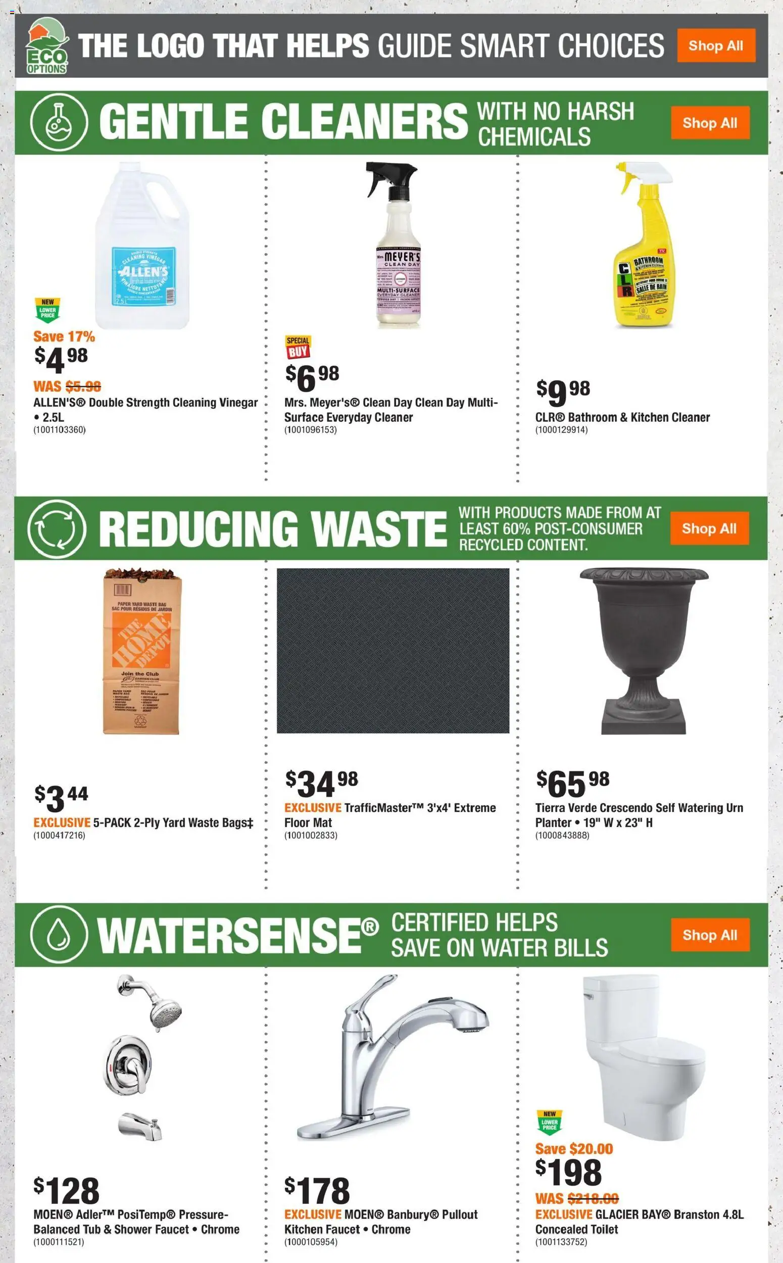 Home Depot flyer valid from 16.04.2026 | Page: 12 | Products: Bag, Shower