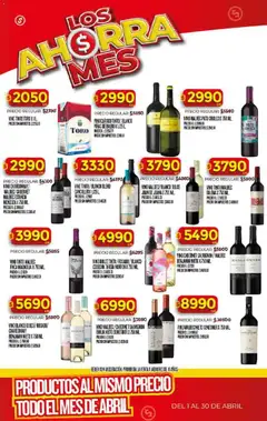 Vista previa Dia - Ofertas - LOS AHORRA válido desde el 01.04.2026 | Página: 10 | Productos: Vino