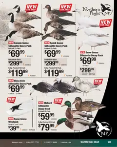 Preview of Cabela's weekly ads valid from 11.08.2025 | Page: 419 | Products: Waterfowl