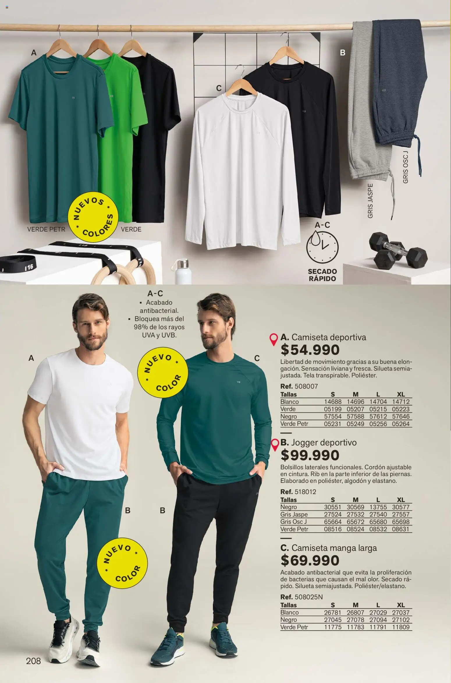 Leonisa revista - valida desde el 01.02.2026 | Página: 208 | Productos: Algodón, Camiseta, Uva