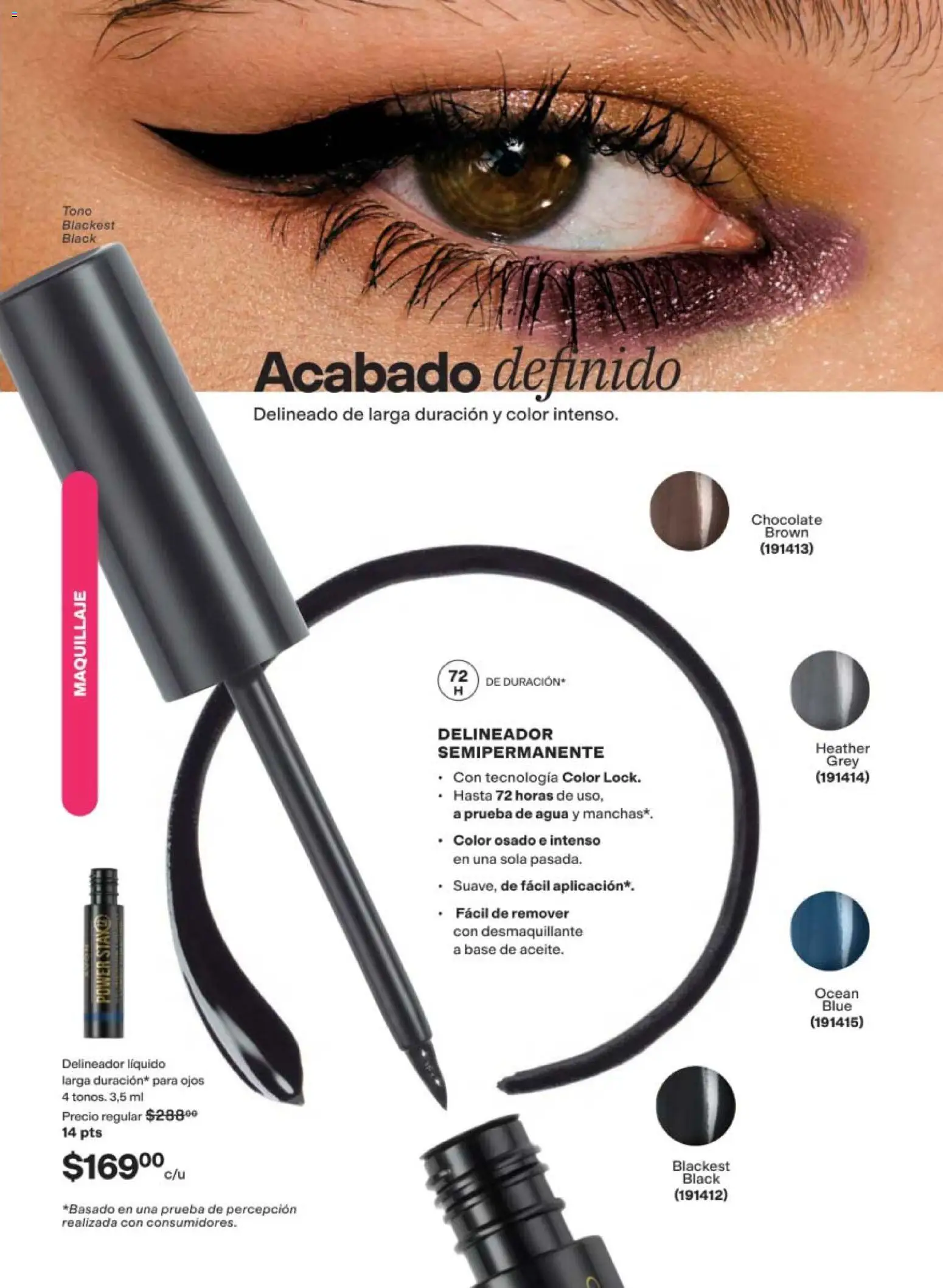 Nuevas ofertas de AVON válidas en toda la República Mexicana desde el 08.05.2026. ¡Encuentra las mejores ofertas en AVON campaña 8 2026! | Página: 81 | Productos: Agua, Desmaquillante, Maquillaje, Delineador