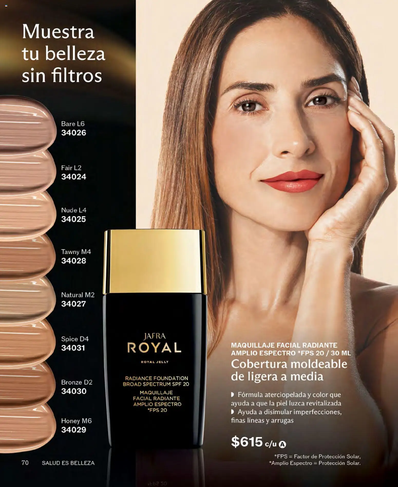 Nuevas ofertas de JAFRA válidas en toda la República Mexicana desde el 01.02.2026. ¡Encuentra las mejores ofertas en JAFRA catálogo ! | Página: 70 | Productos: Radiante, Maquillaje