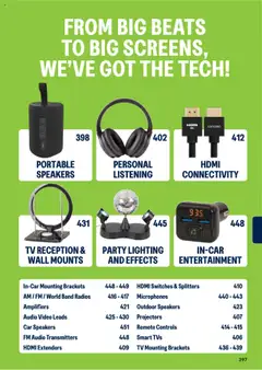 Preview of Jaycar Engineering & Scientific Catalogue 2025/2026  - valid from 09.07.2025 | Page: 397 | Products: Tv, Audio, Portable