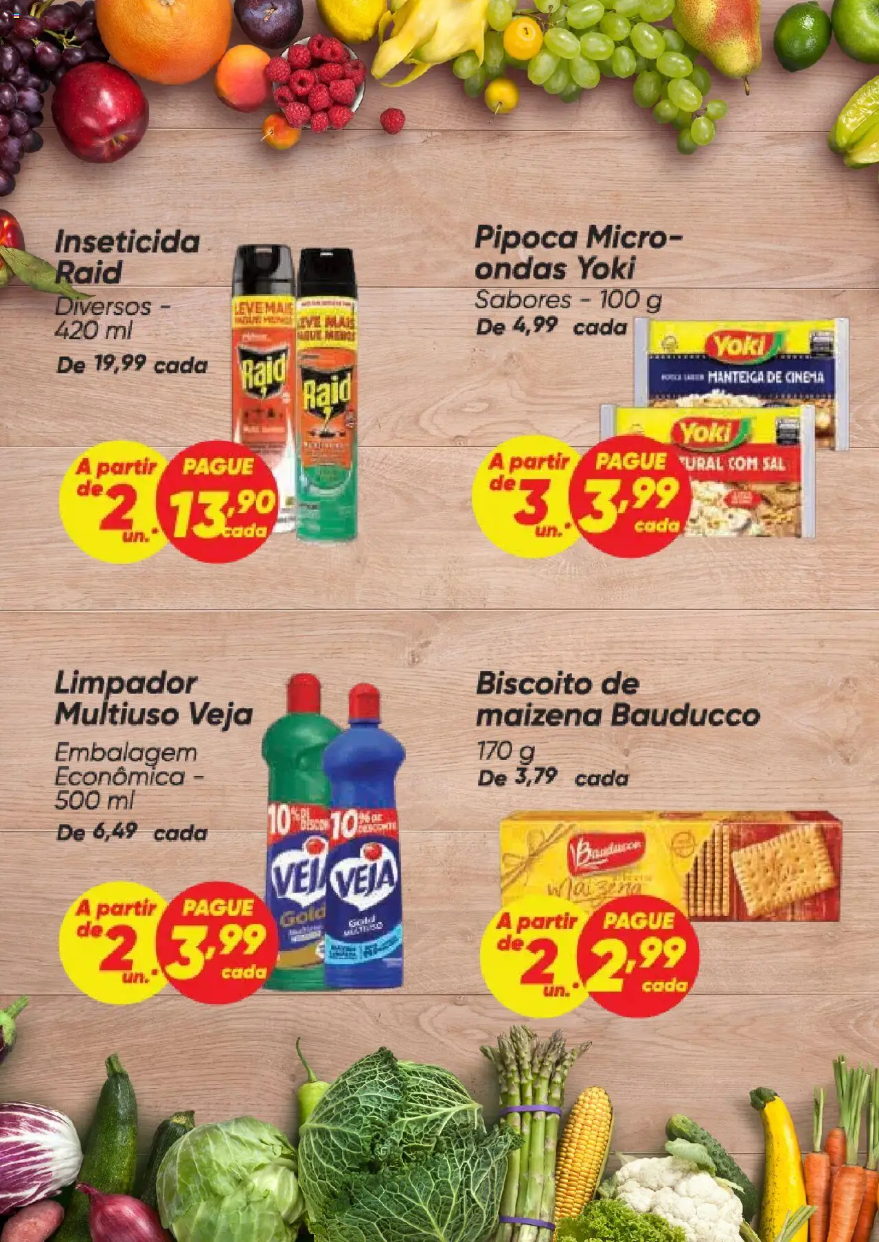 Dia Folheto - válido de 02.10.2025 | Página: 5 | Produtos: Limpador multiuso, Manteiga, Sal, Pipoca
