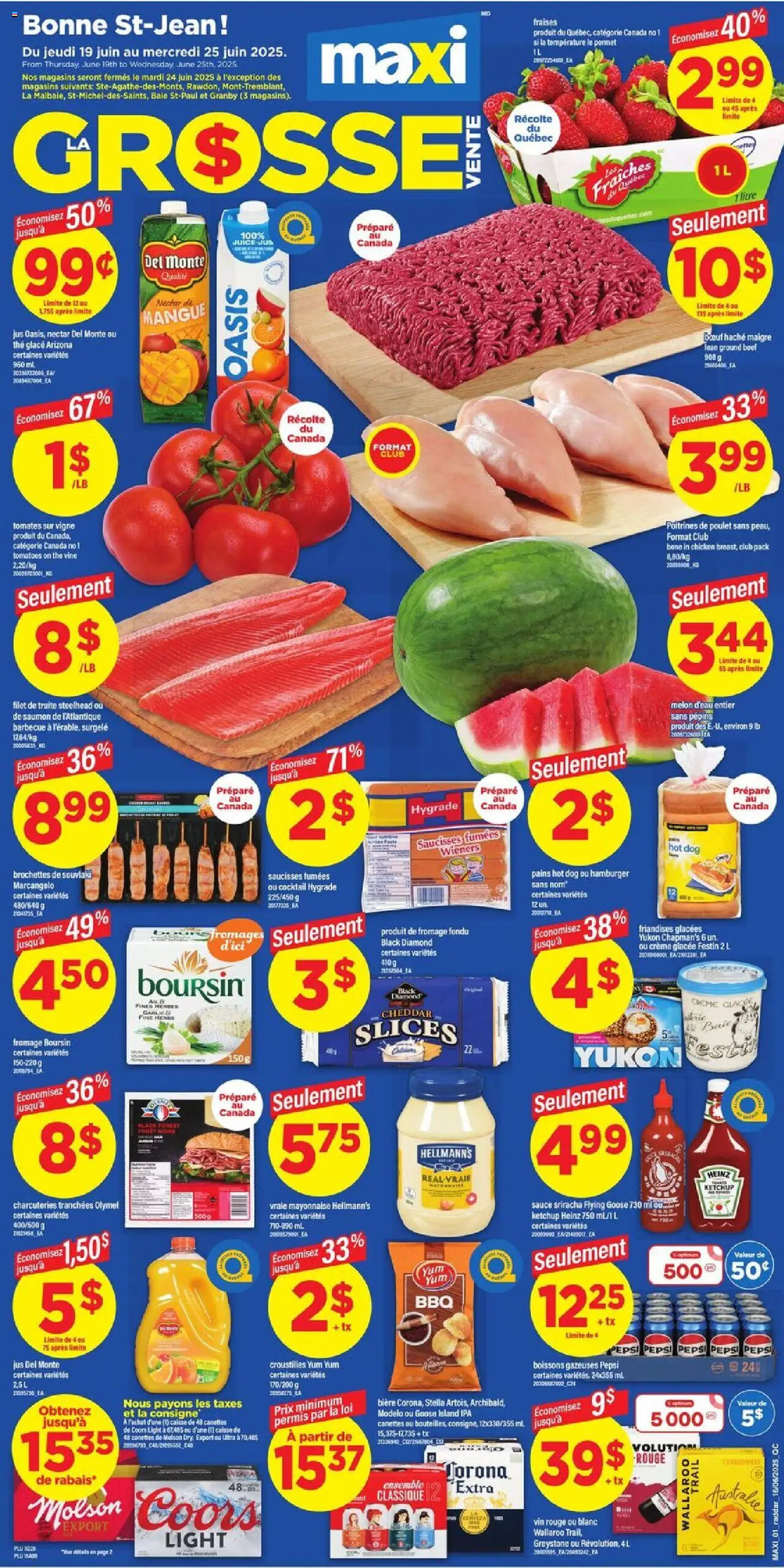 Maxi flyer valid from 19.06.2025 | Page: 1