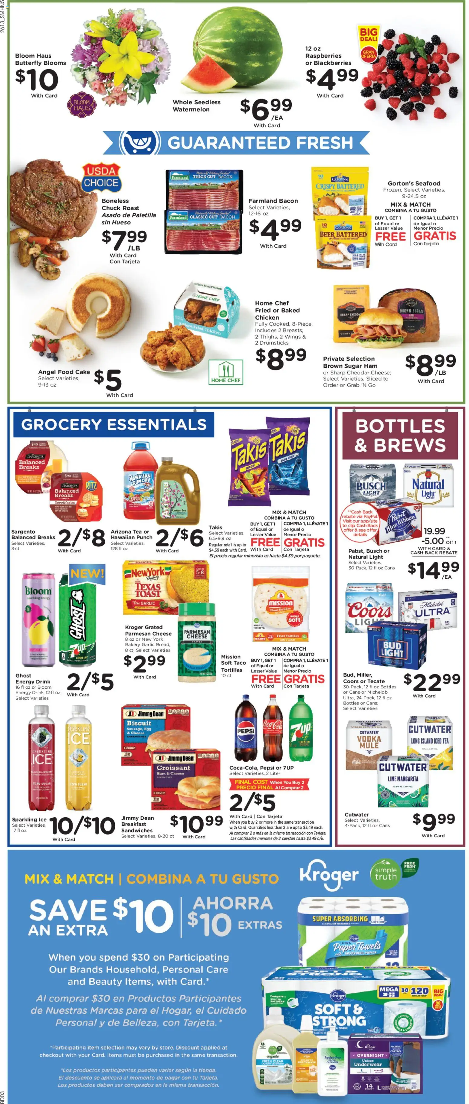 Smith's Weekly Ad - valid from 29.04.2026 | Page: 3 | Products: Clip, Cheese, Beer, Seafood