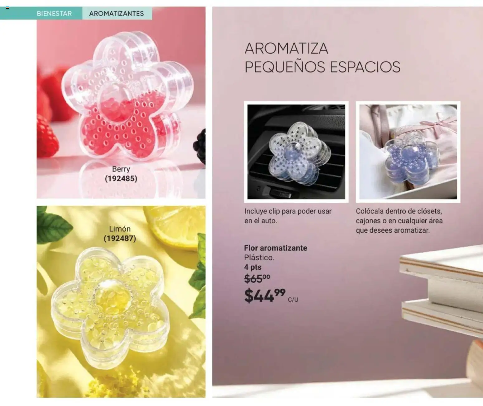 Nuevas ofertas de AVON válidas en toda la República Mexicana desde el 08.05.2026. ¡Encuentra las mejores ofertas en AVON Casa & Estilo 8 2026! | Página: 144 | Productos: Limón
