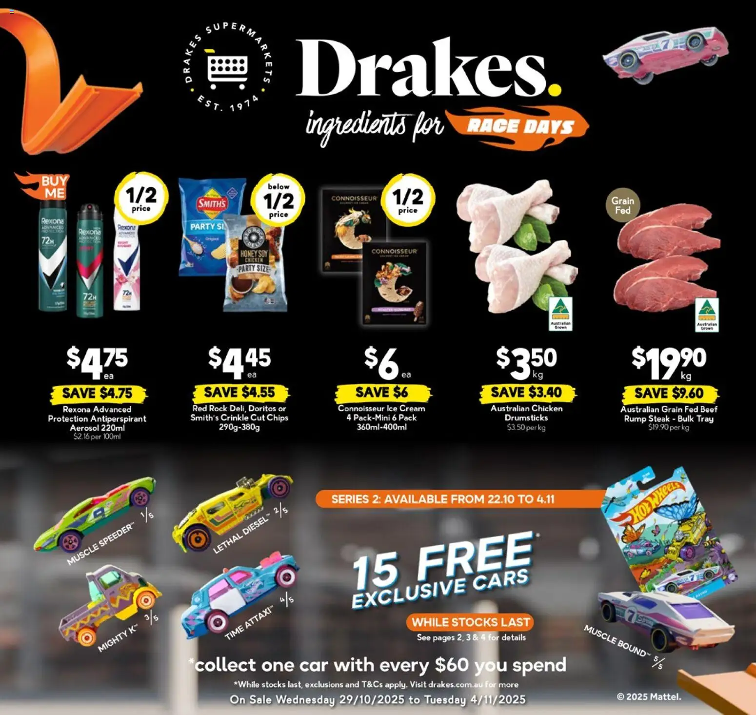 Drakes catalogue - valid from 29.10.2025 | Page: 20 | Products: Honey, Antiperspirant, Ice cream, Steak