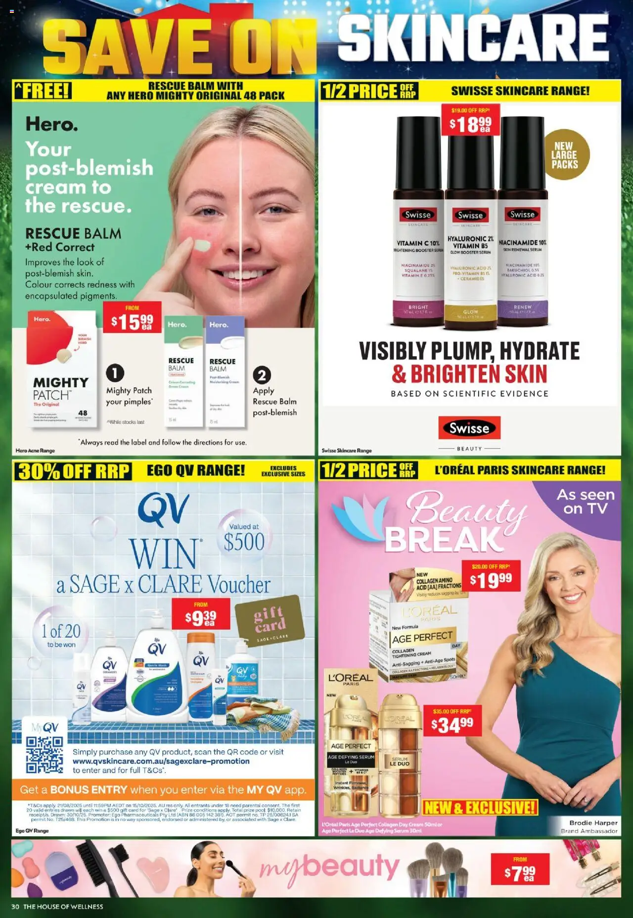 Chemist Warehouse catalogue - valid from 08.09.2025 | Page: 30 | Products: Cream, Tv, Collagen, Vitamin