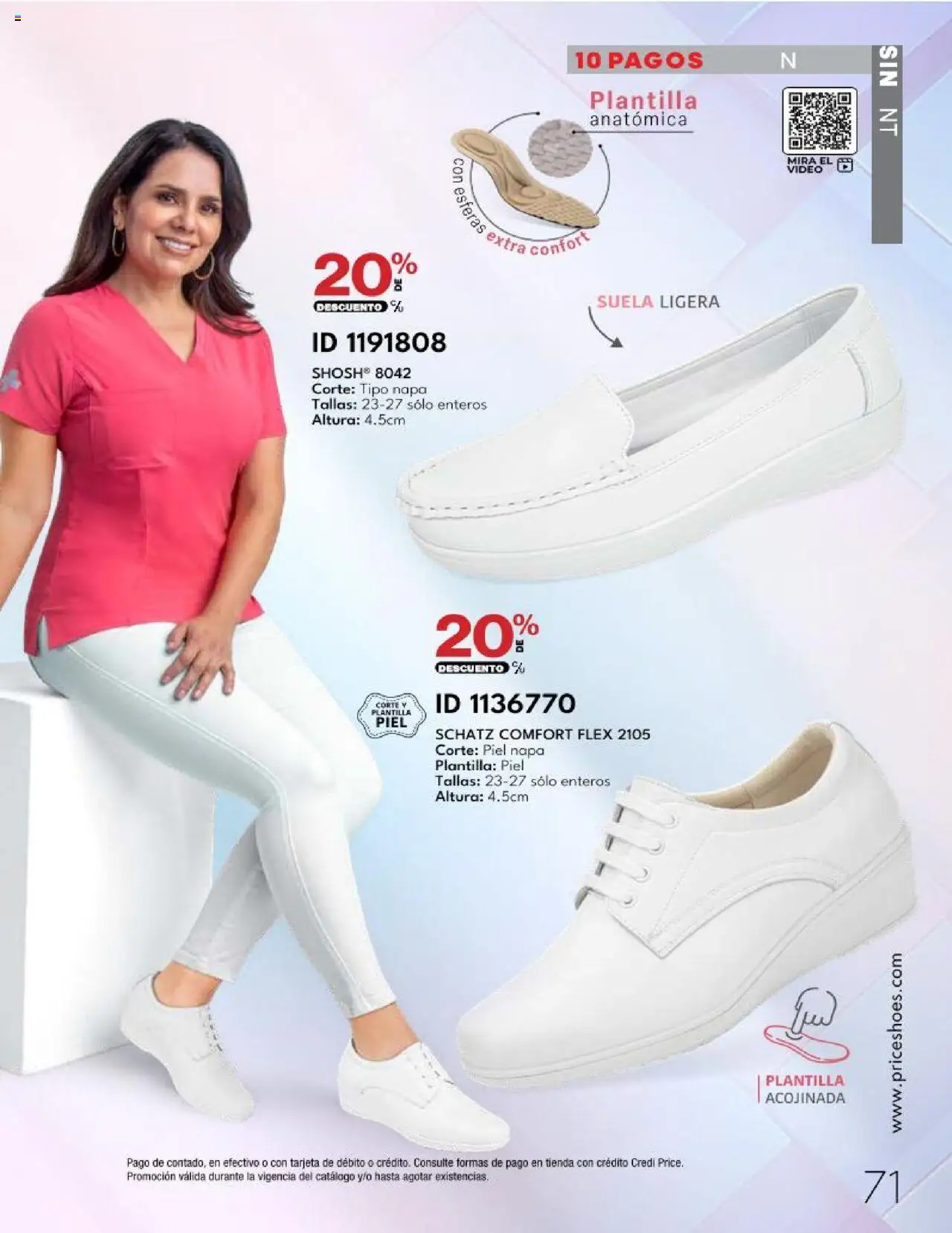 Nuevas ofertas de Price Shoes válidas en toda la República Mexicana desde el 28.04.2025. ¡Encuentra las mejores ofertas en Price Shoes catálogo Calzado PV 2025! | Página: 71 | Productos: Video