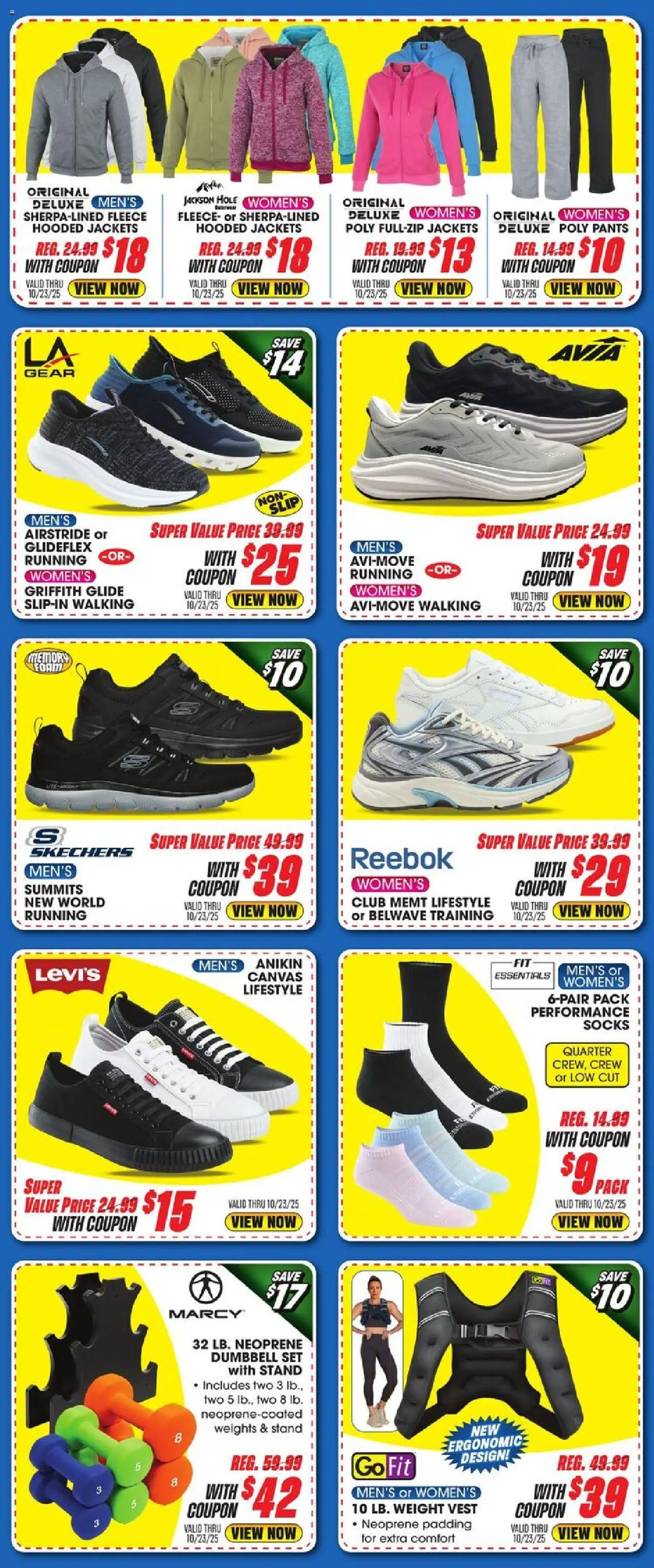 Big 5 Sporting Goods Weekly Ad - valid from 17.10.2025 | Page: 2 | Products: Canvas, Vest, Pants, Weight