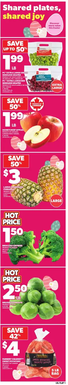 Preview of Loblaws weekly flyer / circulaire from shop Loblaws valid from 02.04.2026