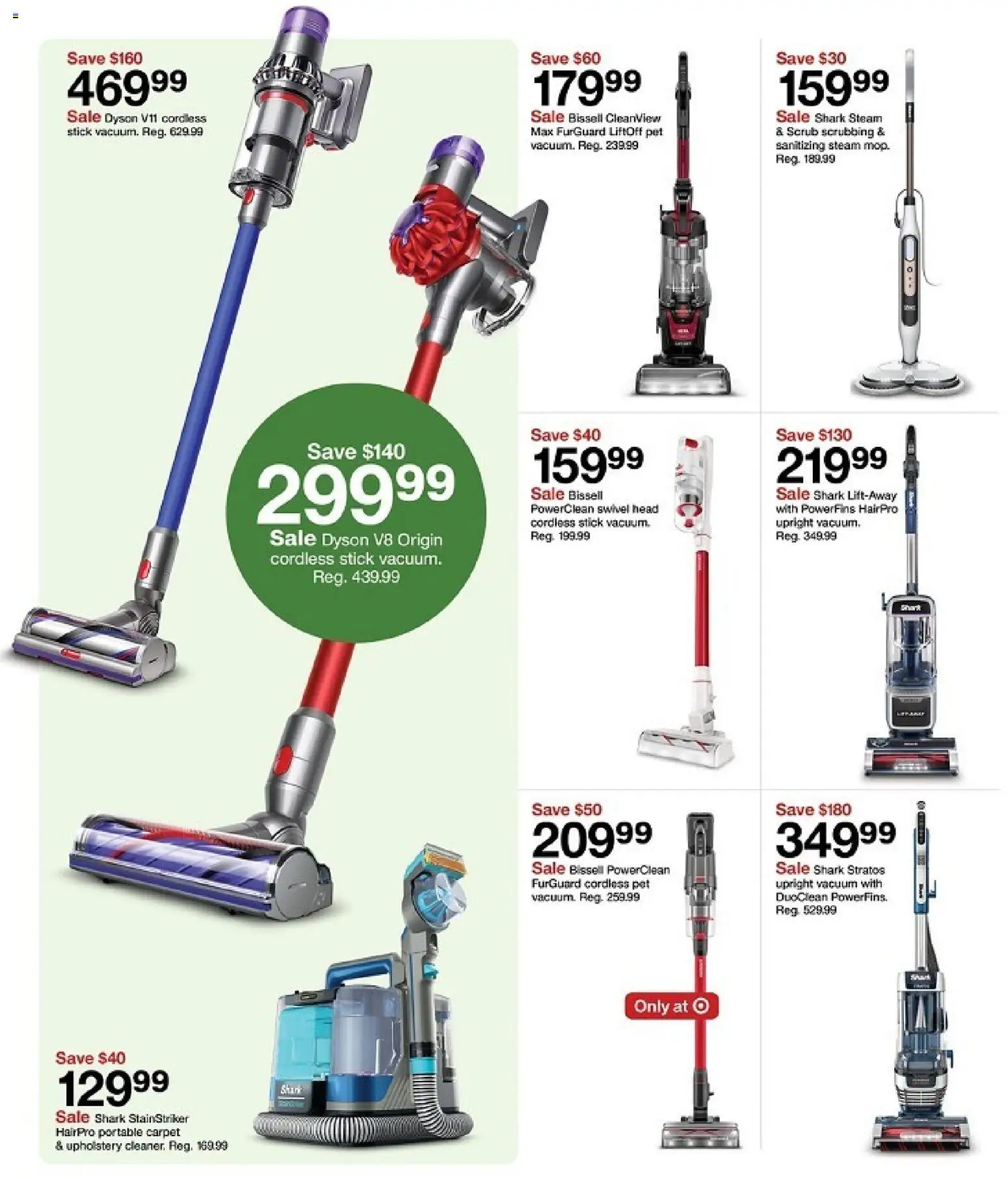 Target Weekly Ad - valid from 04.01.2026 | Page: 15 | Products: Vacuum, Swivel, Carpet