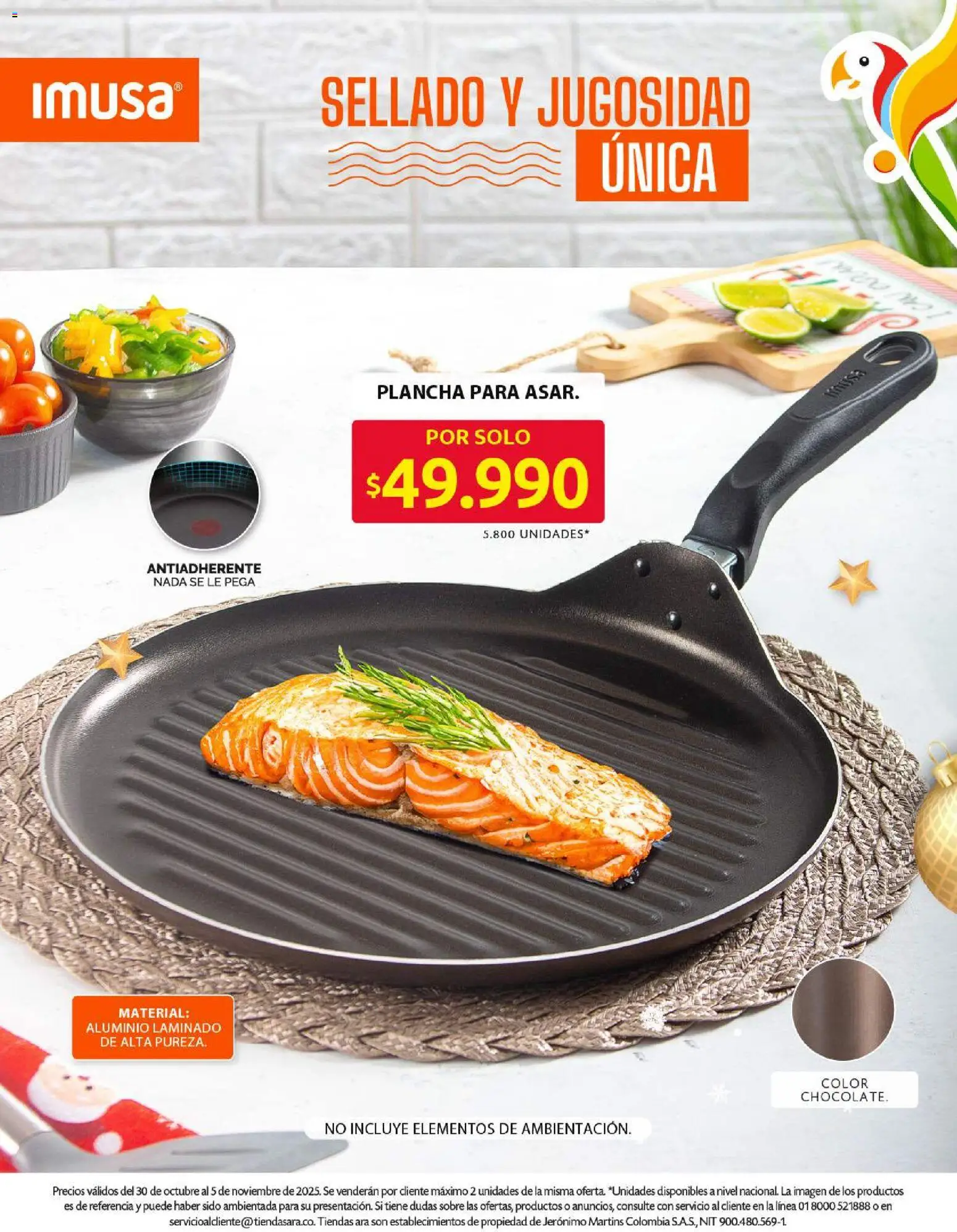 Ara revista - valida desde el 30.10.2025 | Página: 8 | Productos: Plancha, Sobre
