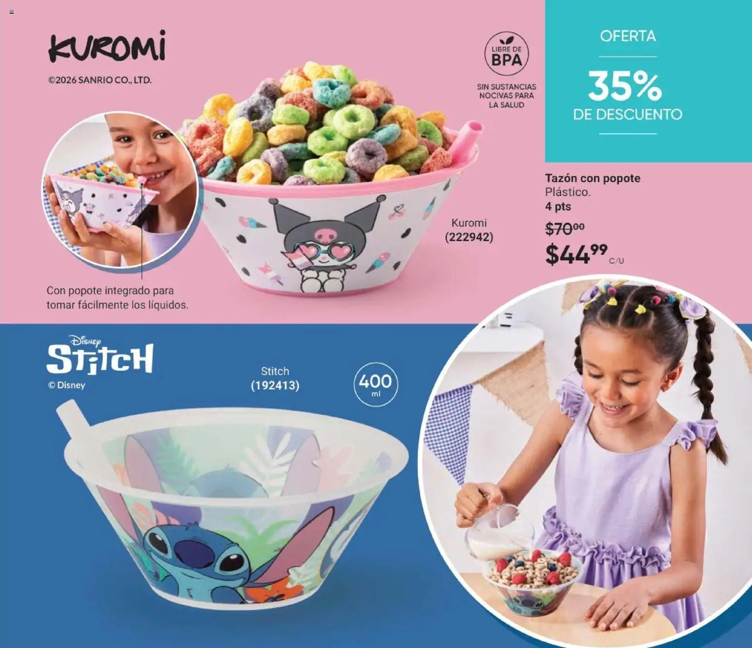 Nuevas ofertas de AVON válidas en toda la República Mexicana desde el 08.05.2026. ¡Encuentra las mejores ofertas en AVON Casa & Estilo 8 2026! | Página: 191 | Productos: Bowl