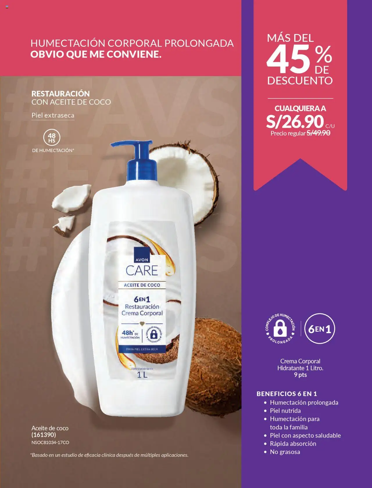 Catálogo Avon válido desde 11.08.2025 | Página: 231 | Productos: Aceite, Crema