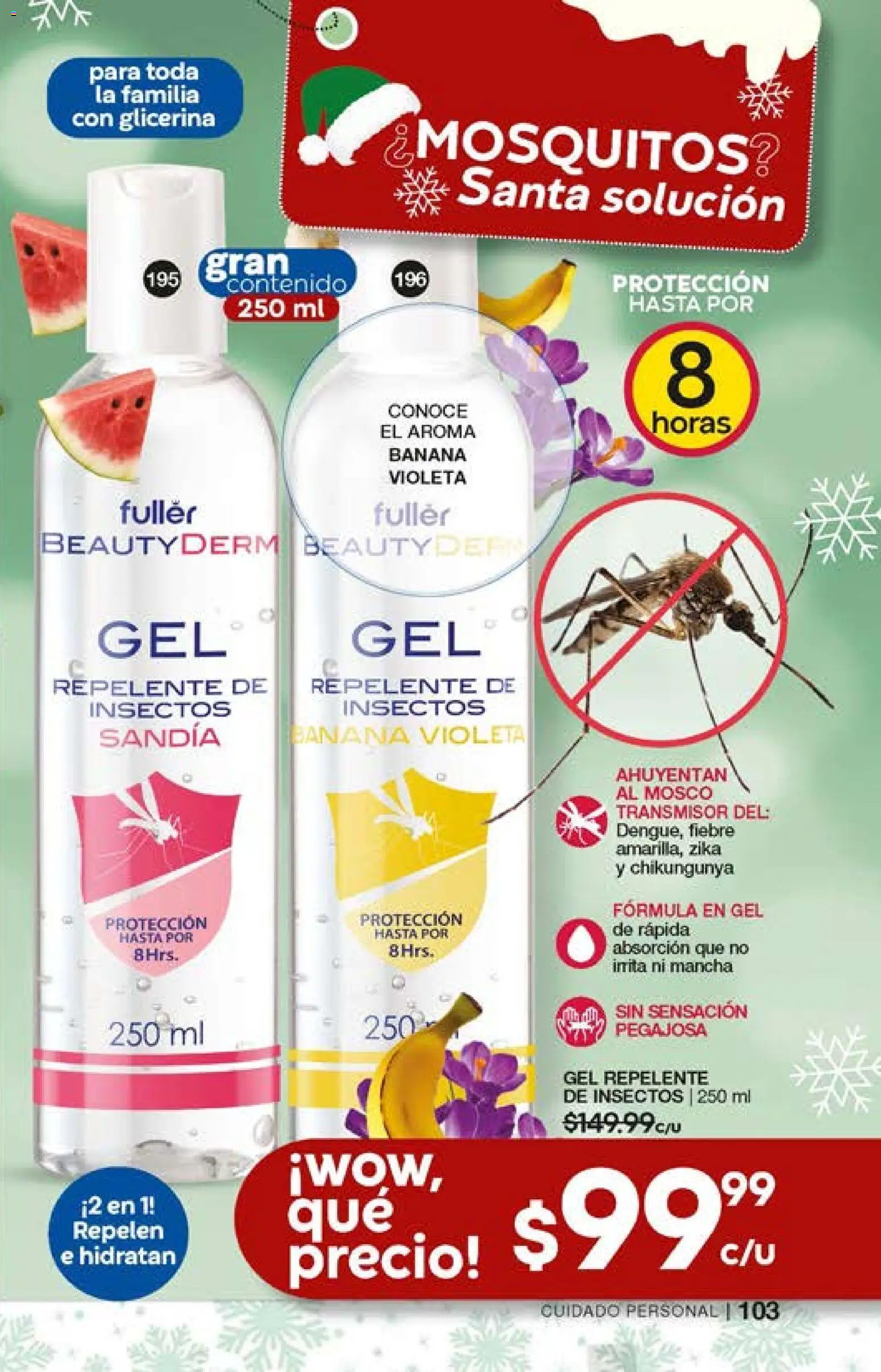 Nuevas ofertas de Fuller válidas en toda la República Mexicana desde el 29.10.2025. ¡Encuentra las mejores ofertas en Fuller campaña 15 2025! | Página: 103 | Productos: Sandía, Repelente