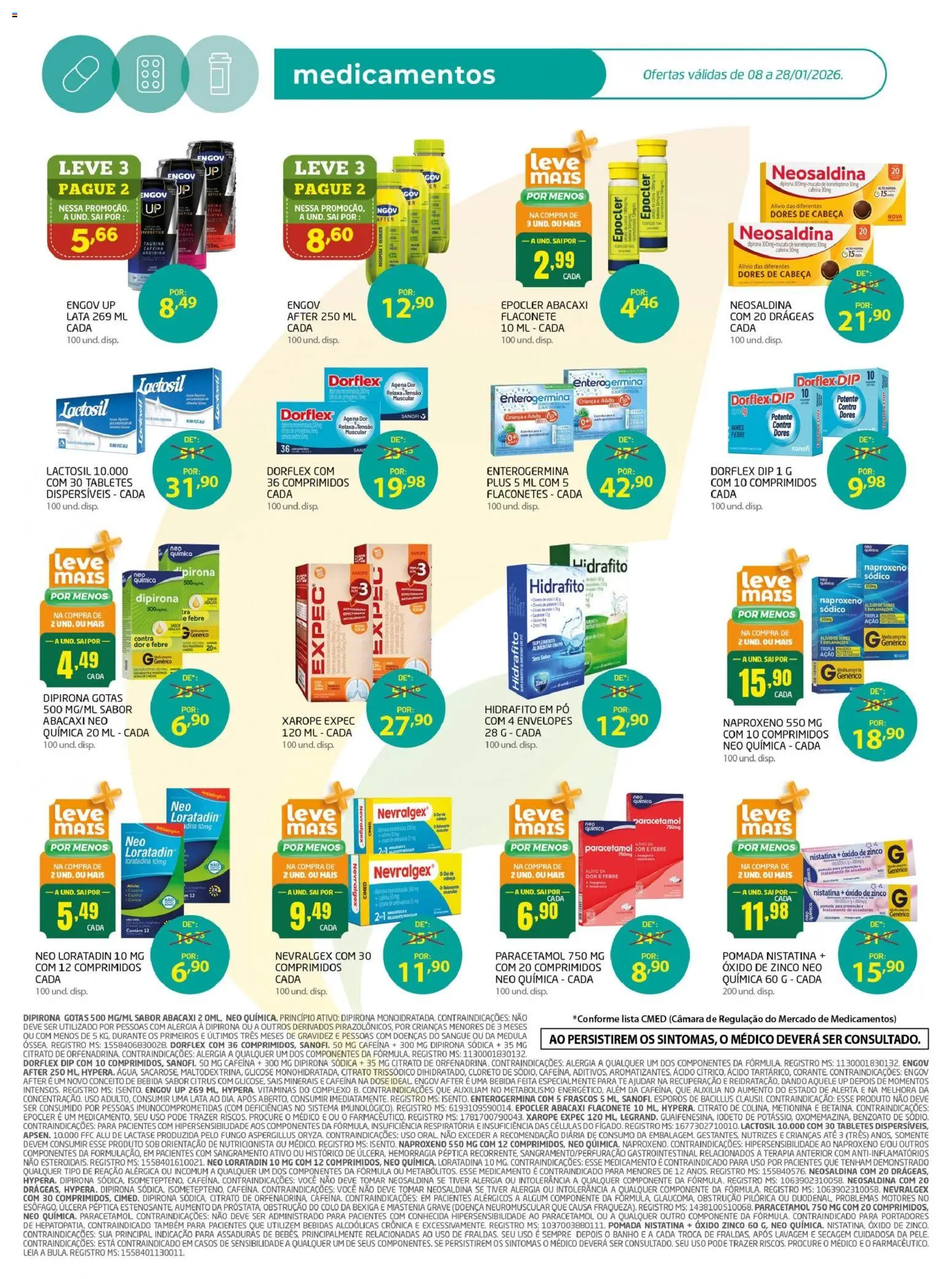 Cooper Folheto - válido de 08.01.2026 | Página: 7 | Produtos: Pó, Abacaxi, Pomada, Bebida