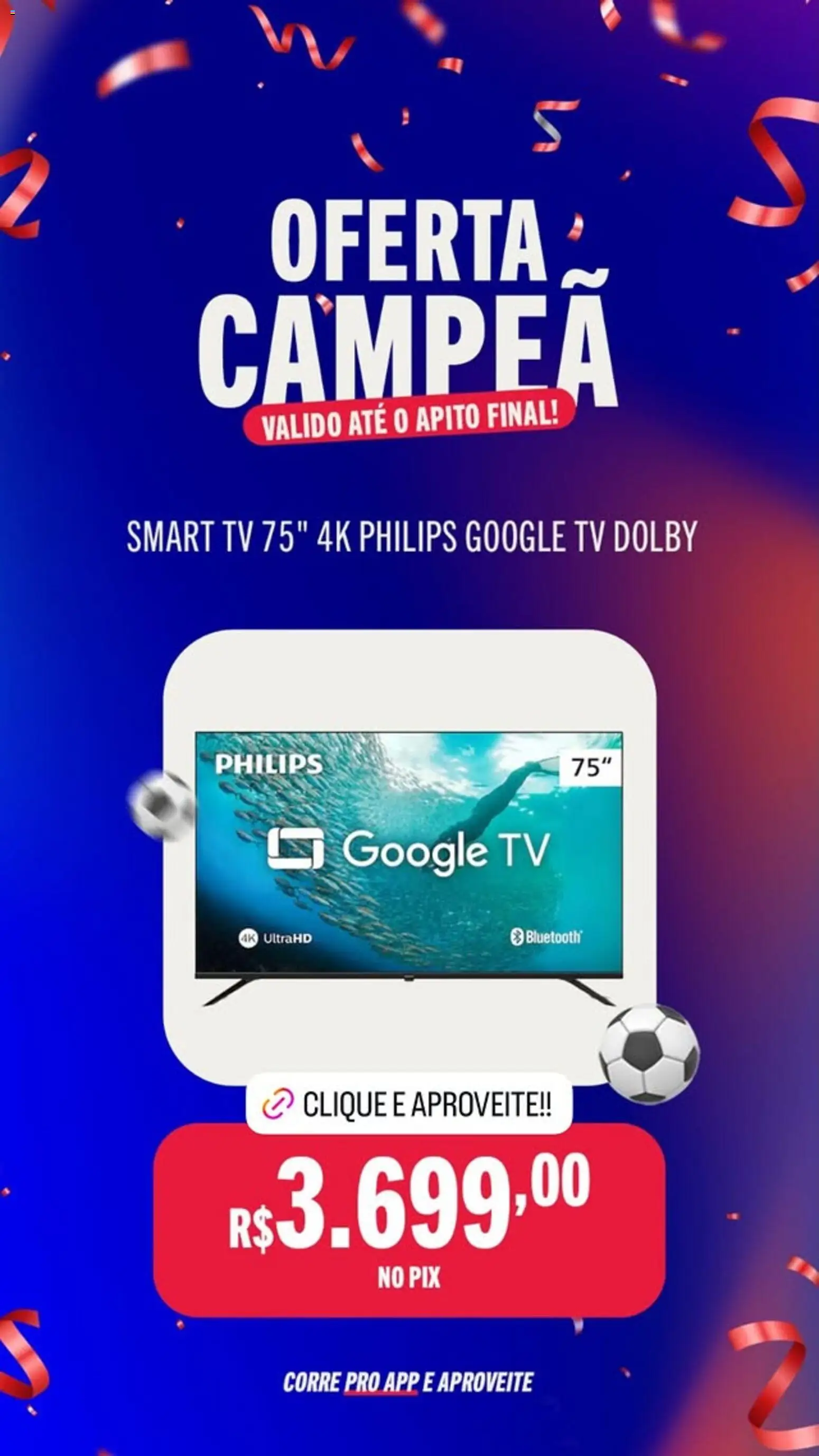 Casas Bahia Folheto - válido de 23.01.2026 | Página: 8 | Produtos: smart TV, Apito, Tv