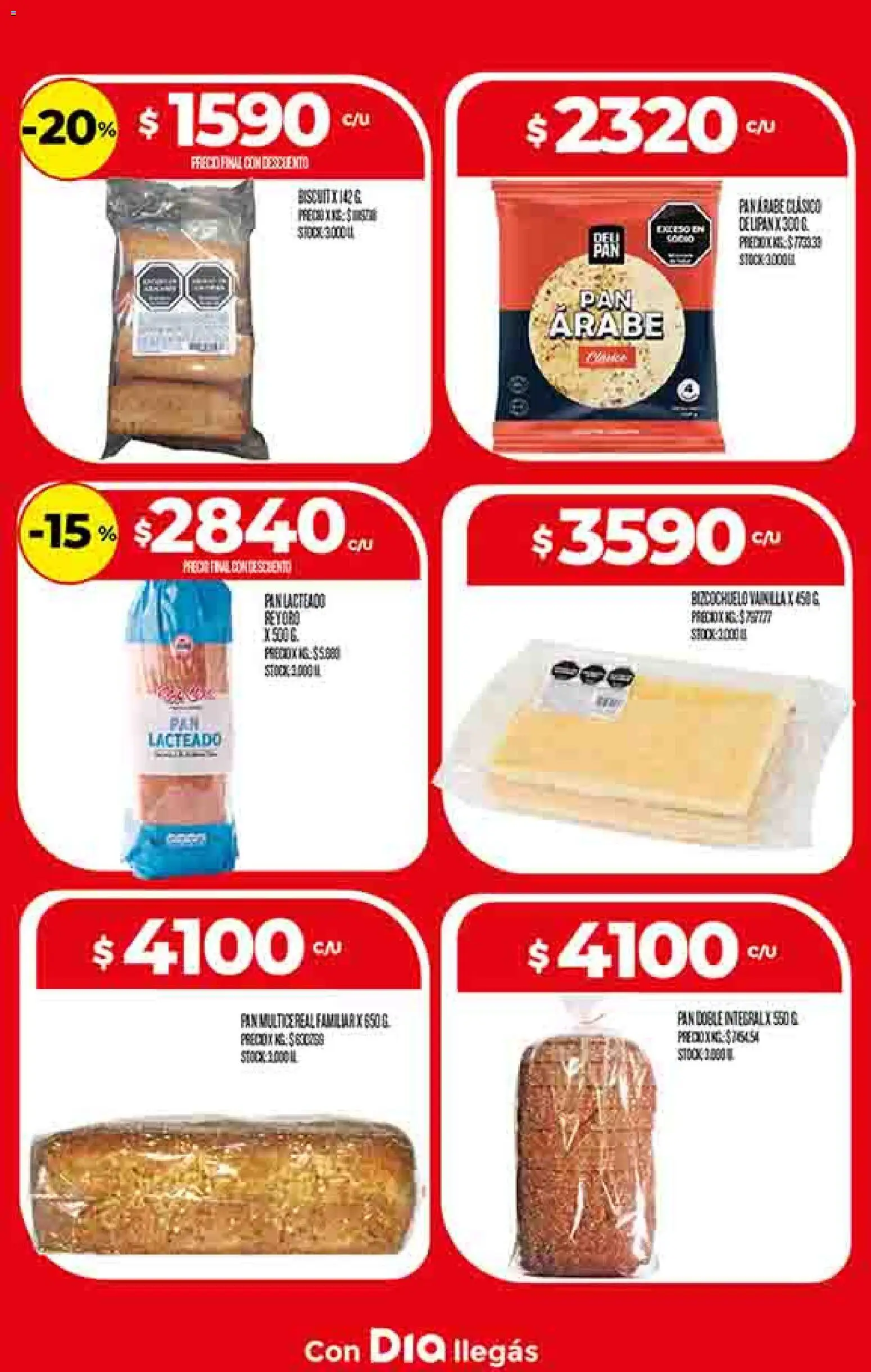 Supermercado DIA Ofertas │ válido desde el 21.01.2026 | Página: 11 | Productos: Pan