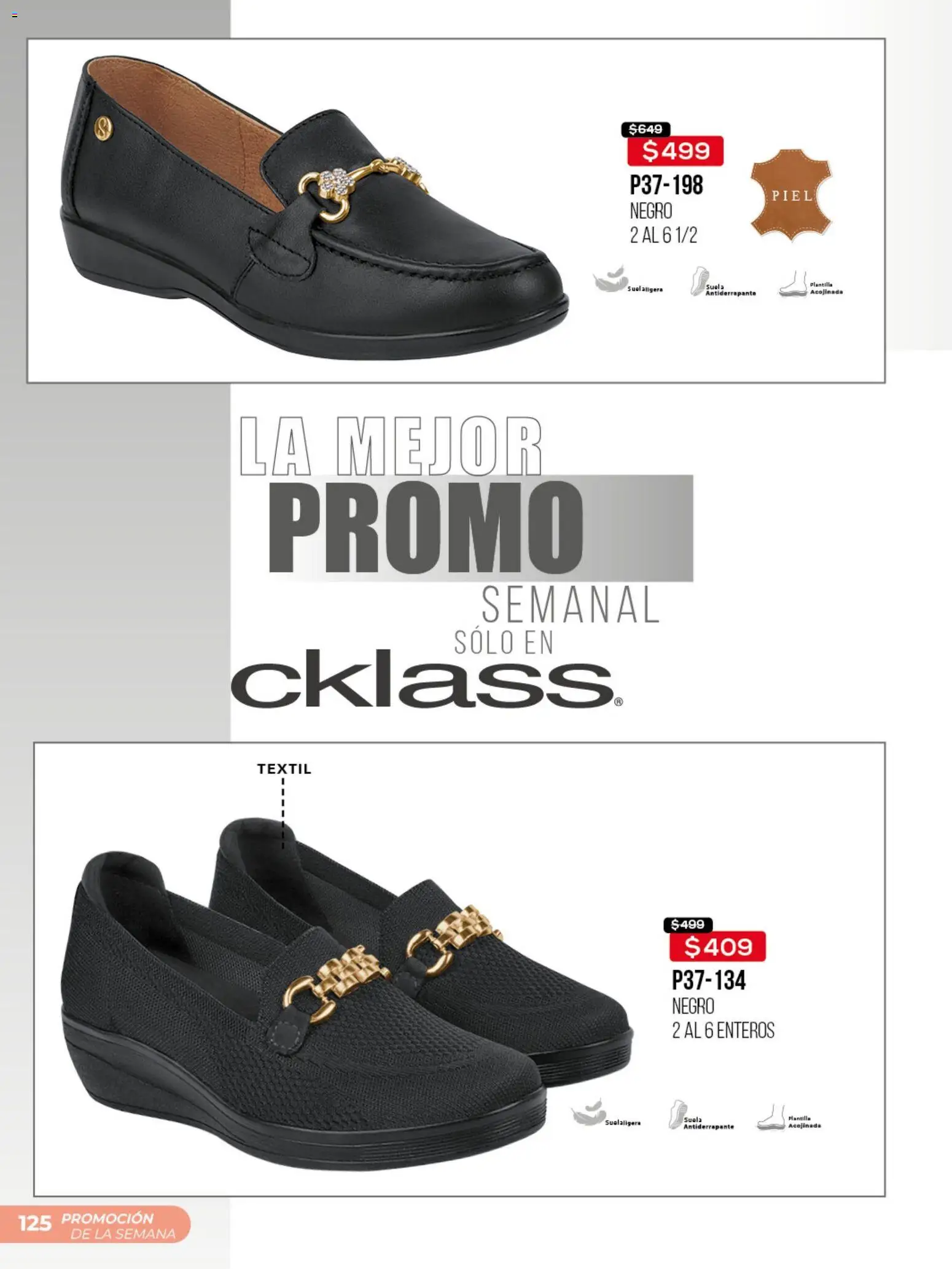 Nuevas ofertas de Cklass válidas en toda la República Mexicana desde el 03.03.2026. ¡Encuentra las mejores ofertas en Cklass catálogo Promo semanal! | Página: 126