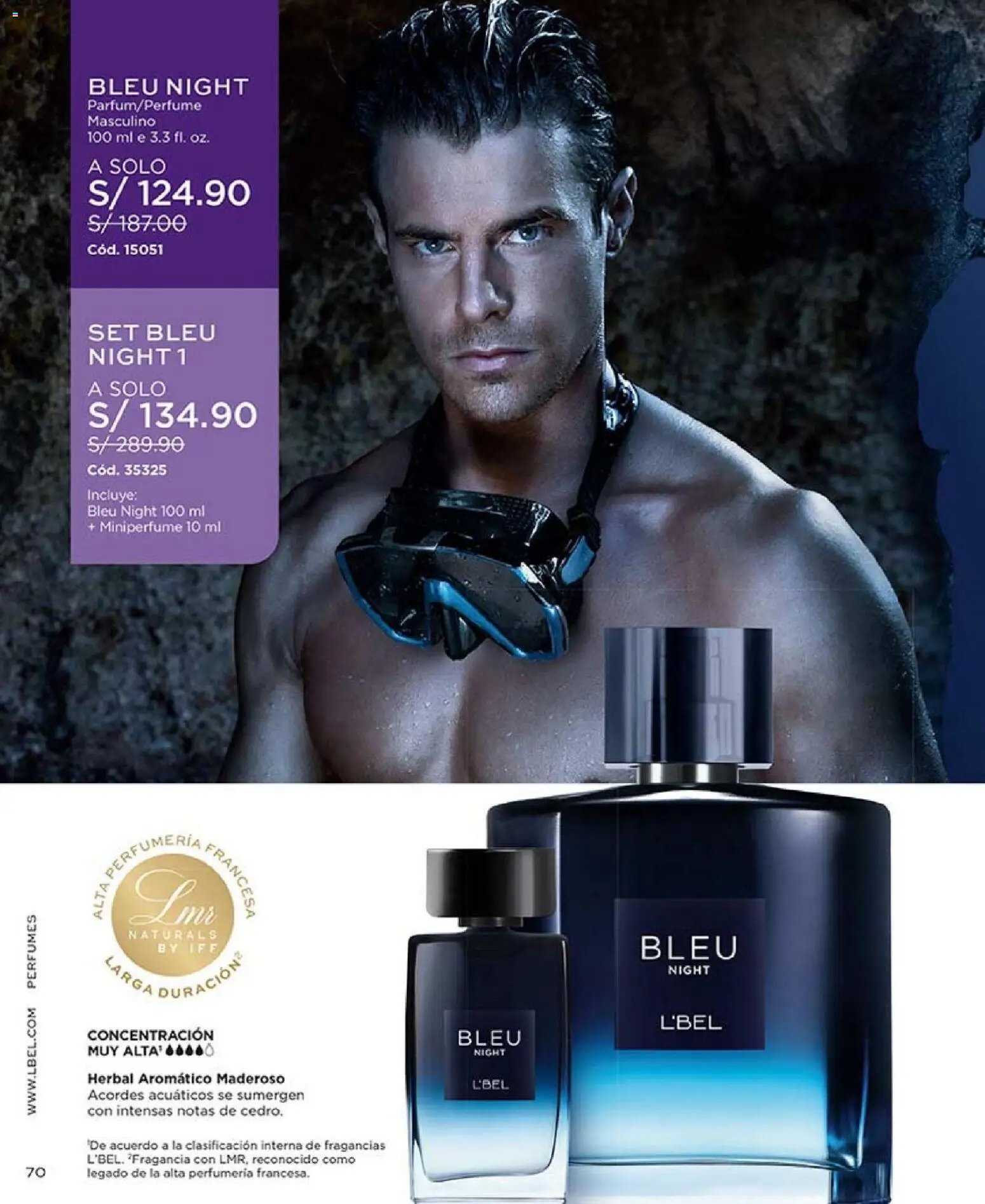 Catálogo L'Bel válido desde 27.12.2025 | Página: 70 | Productos: Fragancia