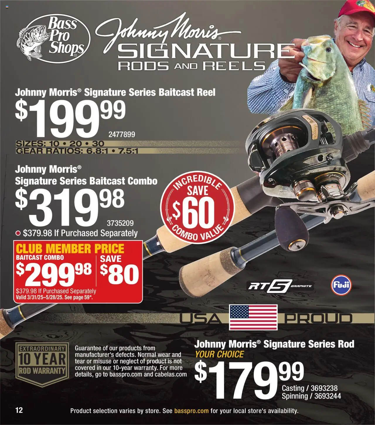 Cabela's Northern Angler 25 - valid from 27.03.2025 | Page: 12 | Products: Rod