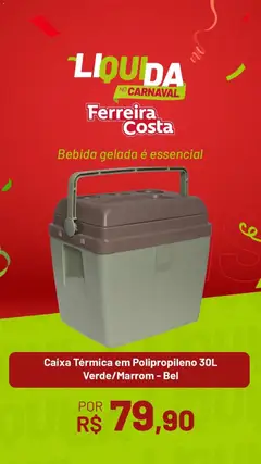 Ferreira Costa - Ofertas atuais - Pré-Visualização do folheto da loja Ferreira Costa, válido de 26.01.2026 | Página: 11 | Produtos: Caixa térmica, Caixa, Bebida