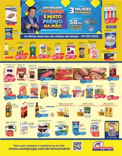 Savegnago - Ofertas da semana - Pré-Visualização do folheto da loja Savegnago, válido de 07.08.2025