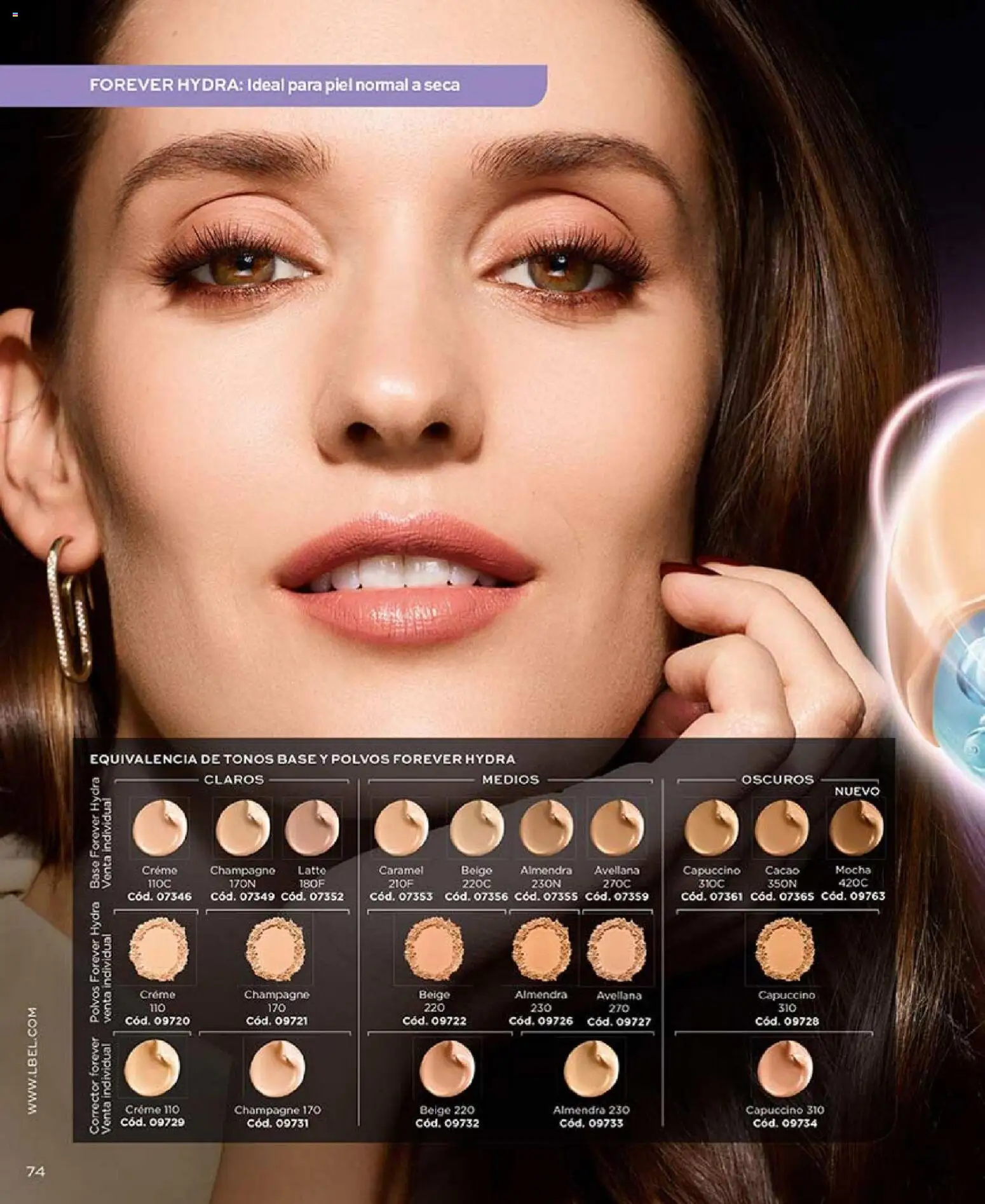 L'Bel revista - valida desde el 01.02.2026 | Página: 74 | Productos: Almendra, Individual, Corrector