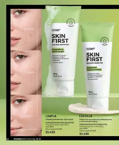 Catálogo CyZone Campaña 16 válido desde el 24.09.2025 | Página: 46 | Productos: Exfoliante facial, Crema