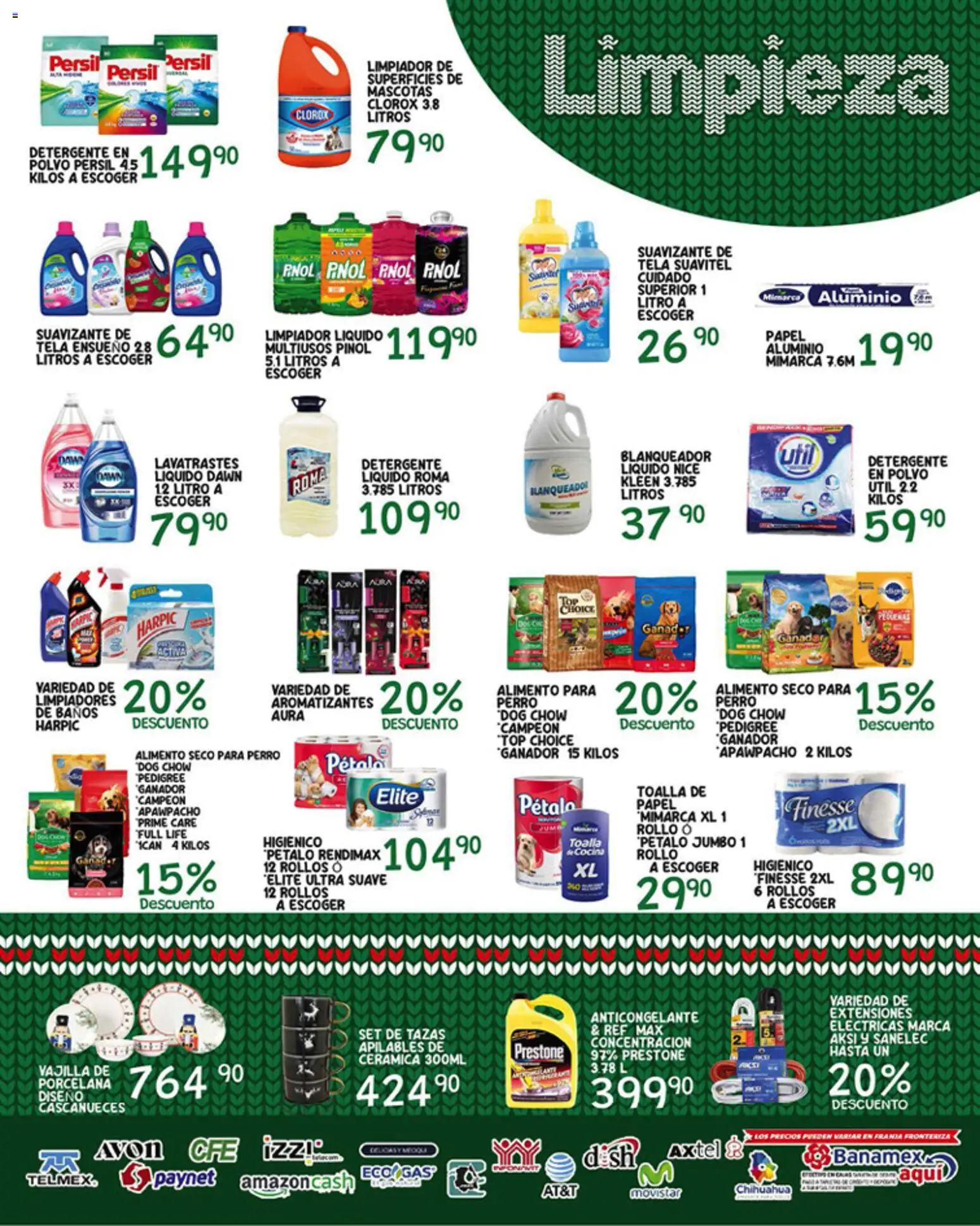 Nuevas ofertas de Alsuper válidas en toda la República Mexicana desde el 19.12.2025. ¡Encuentra las mejores ofertas en Alsuper folleto! | Página: 5 | Productos: Detergente, Extensión, Suavizante, Limpiador