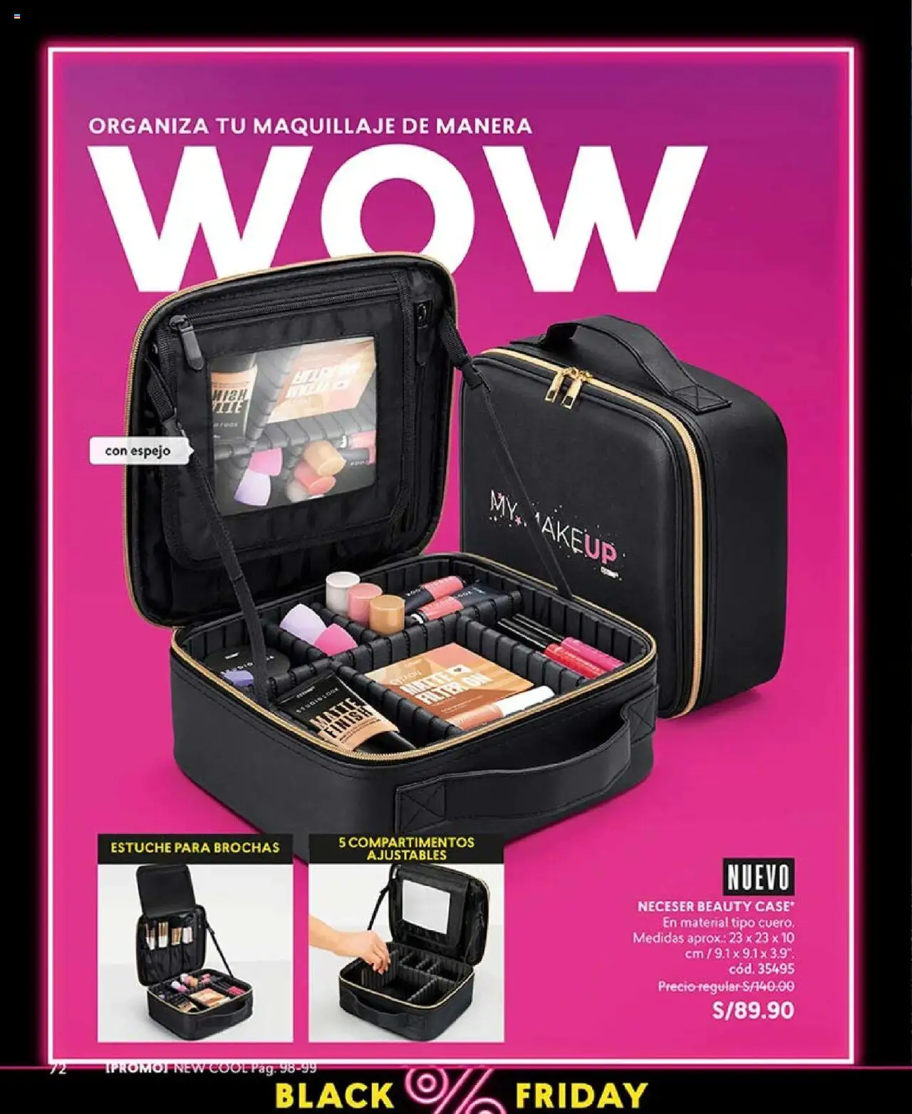 Catálogo CyZone válido desde 03.10.2025 | Página: 86 | Productos: Espejo, Maquillaje