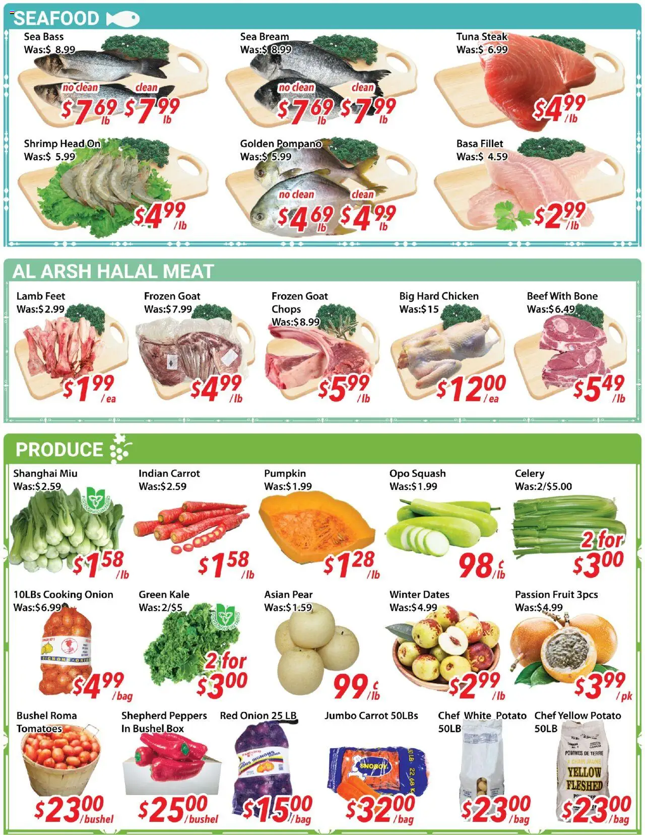 Ample Food Market flyer valid from 22.08.2025 | Page: 2 | Products: Carrot, Box, Pumpkin, Tomatoes