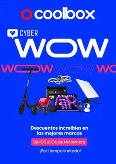 Vista previa de folleto Coolbox - Cyber Wow aviso de la Coolbox válido desde 30.10.2025