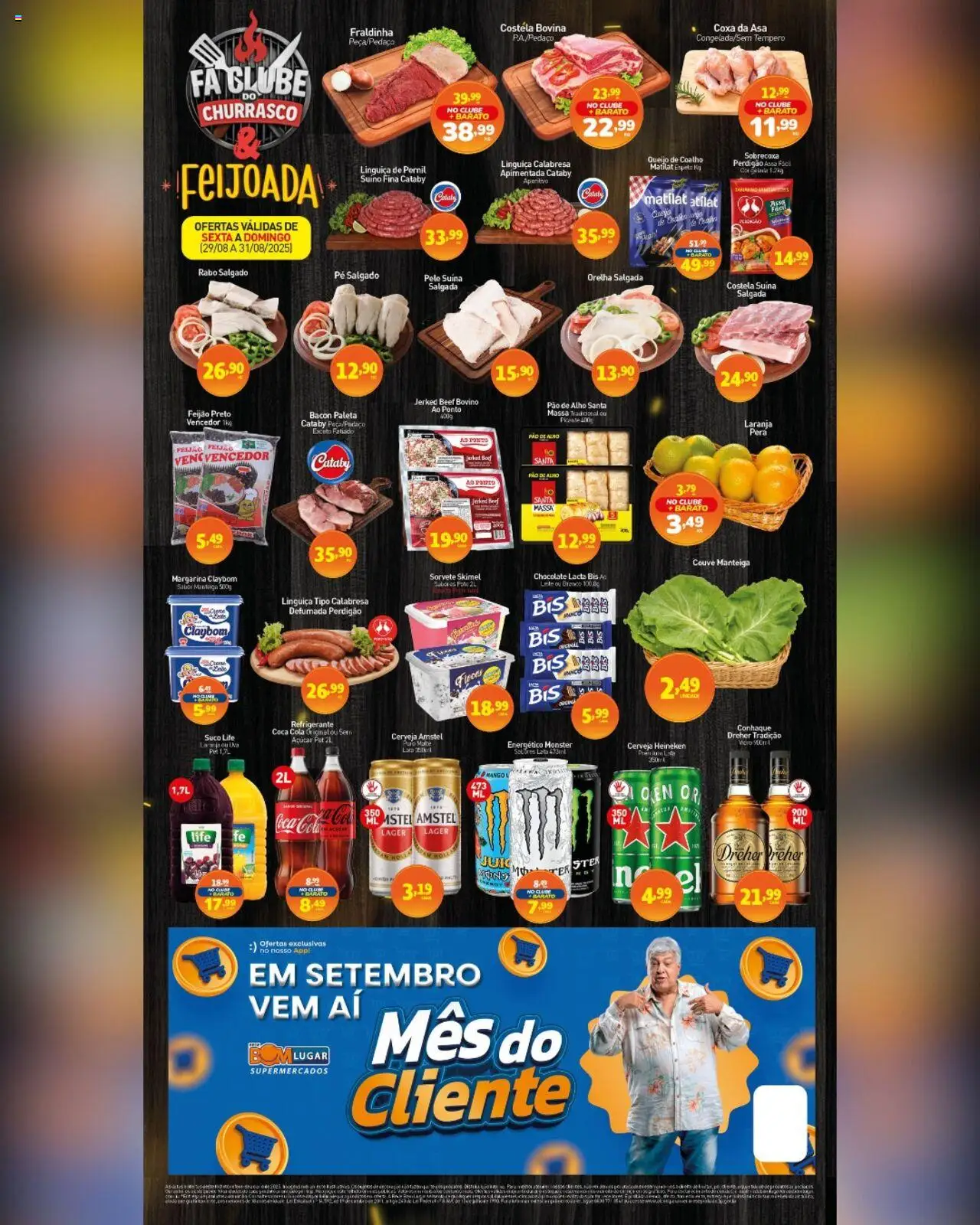 Rede Bom Lugar Folheto - válido de 29.08.2025 | Página: 2 | Produtos: Chocolate, Cerveja Heineken, Heineken, Margarina