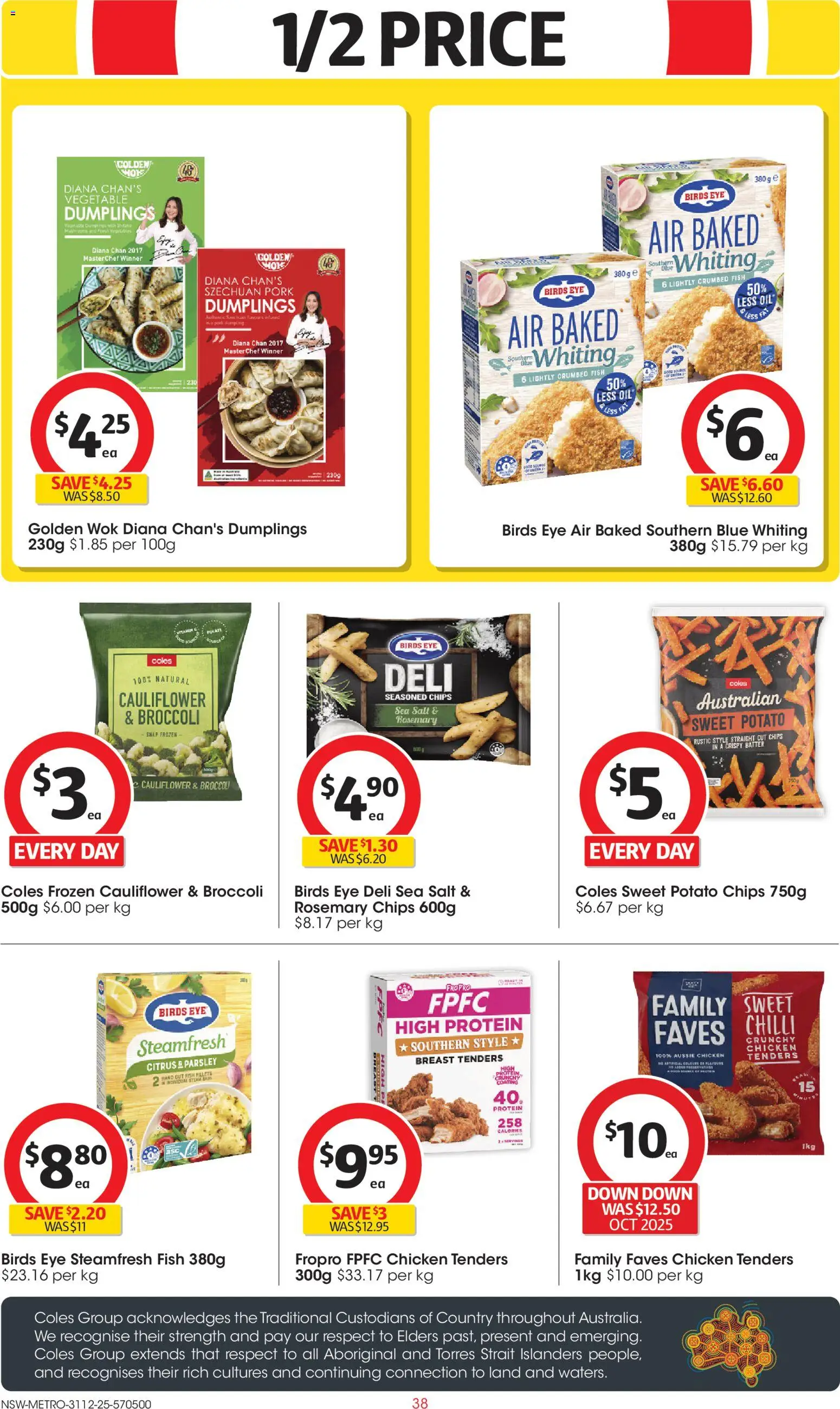 Coles catalogue - valid from 31.12.2025 | Page: 38 | Products: Oil, Fish, Chips, Salt