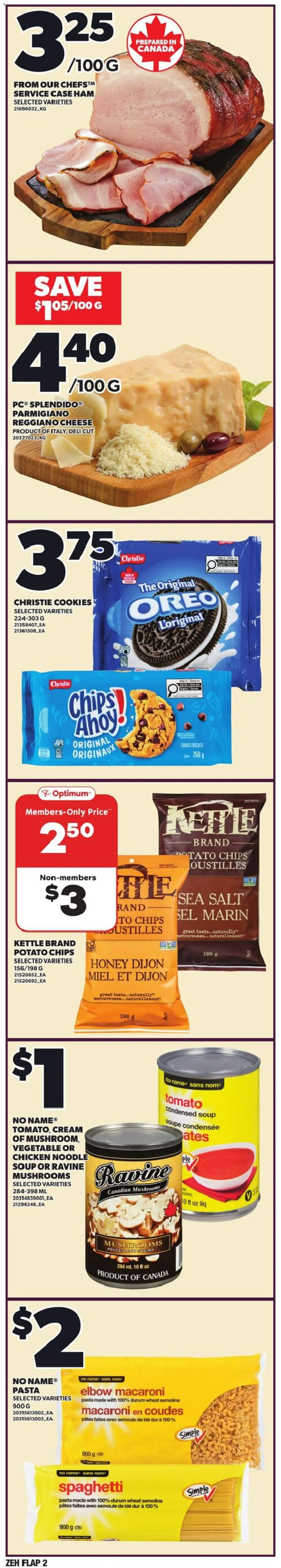 Zehrs flyer valid from 23.04.2026 | Page: 3 | Products: Pasta, Cream, Kettle, Cheese