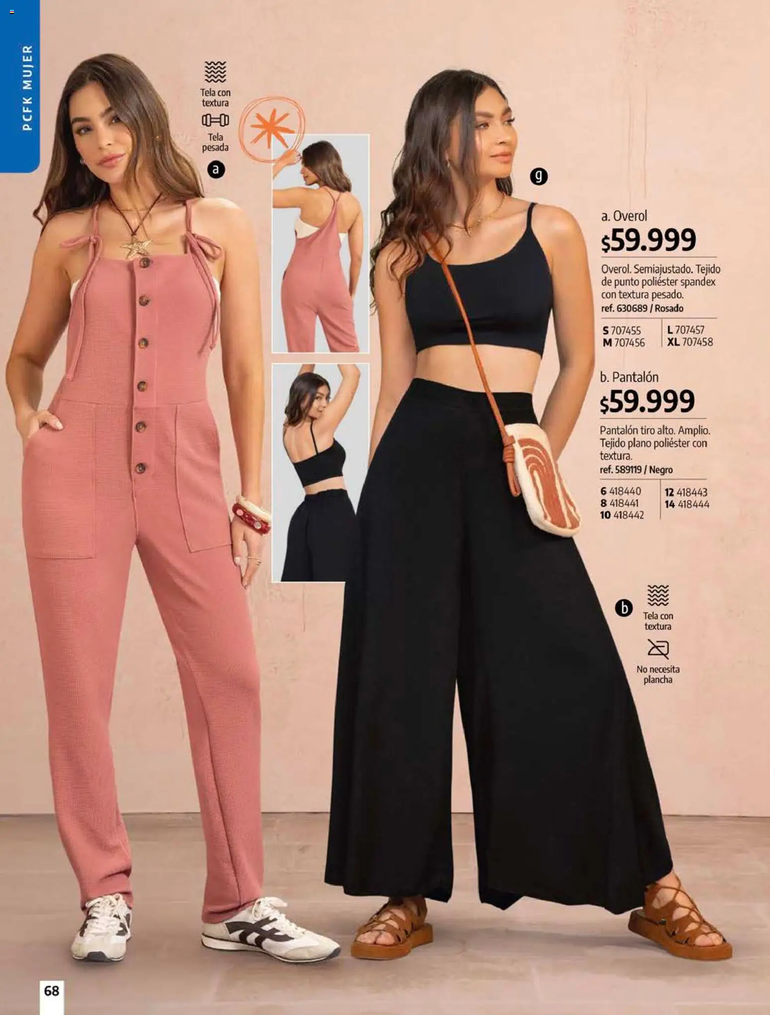 Pacifika revista - valida desde el 01.08.2026 | Página: 68 | Productos: Plancha, Overol