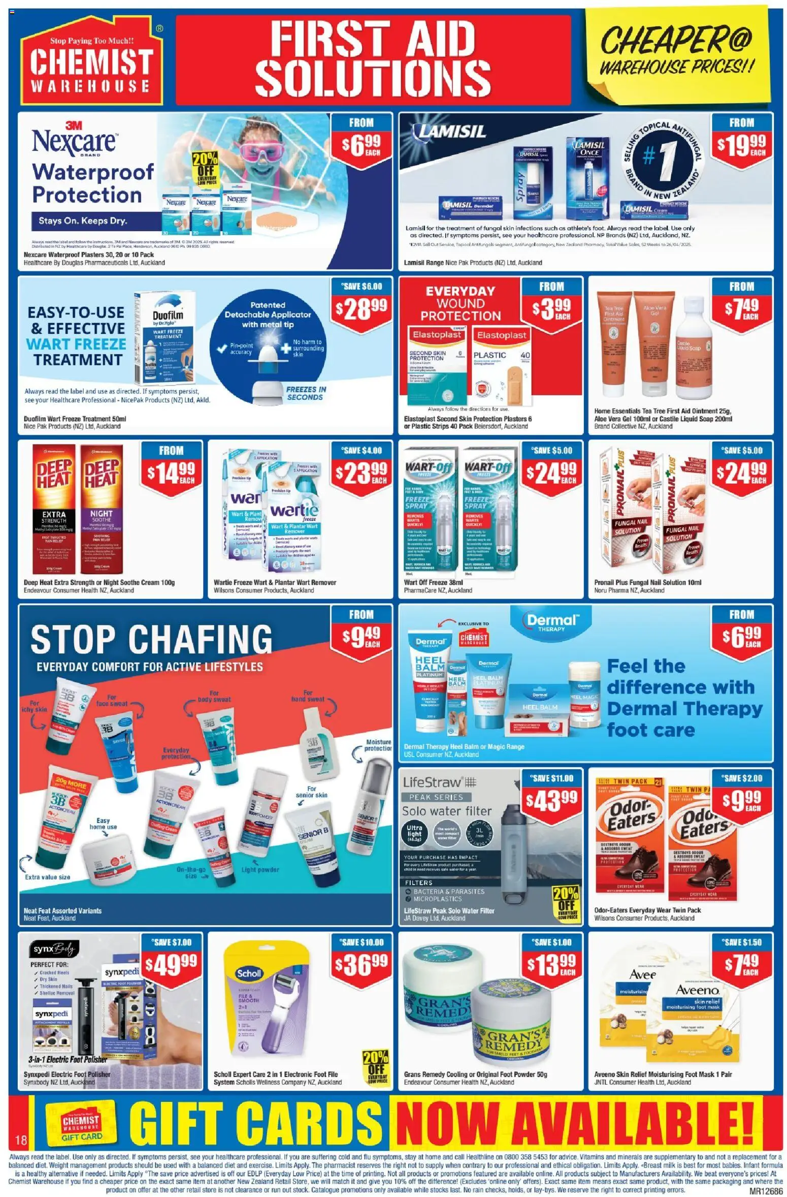 Chemist Warehouse catalogue from 08.01.2026 | Page: 18