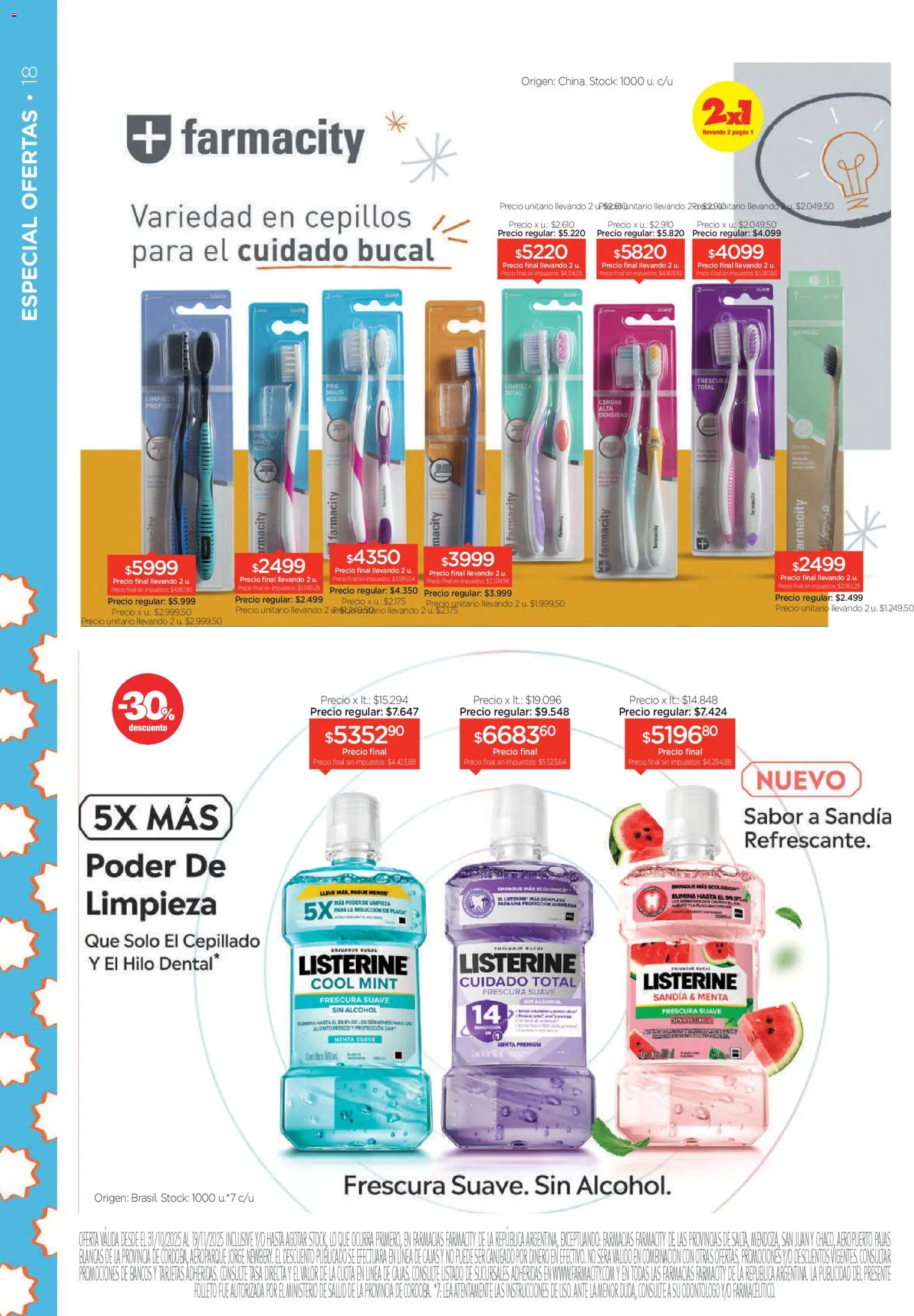 Farmacity catálogo │ válido desde el 30.10.2025 | Página: 18 | Productos: Sandía, Hilo dental