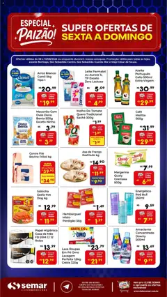 Semar Supermercado - Ofertas Fim de semana - Pré-Visualização do folheto da loja Semar Supermercado, válido de 08.08.2025