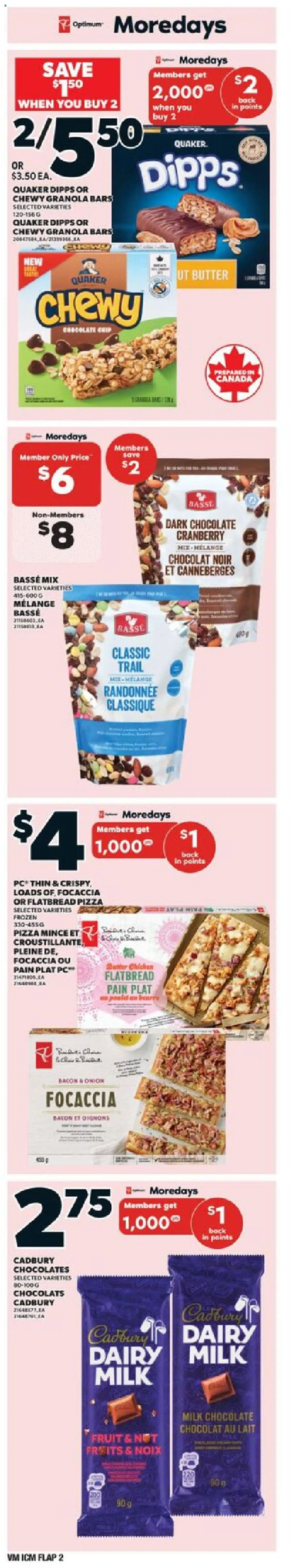 Valu Mart flyer valid from 28.08.2025 | Page: 2 | Products: PC, Butter, Chocolate, Chicken