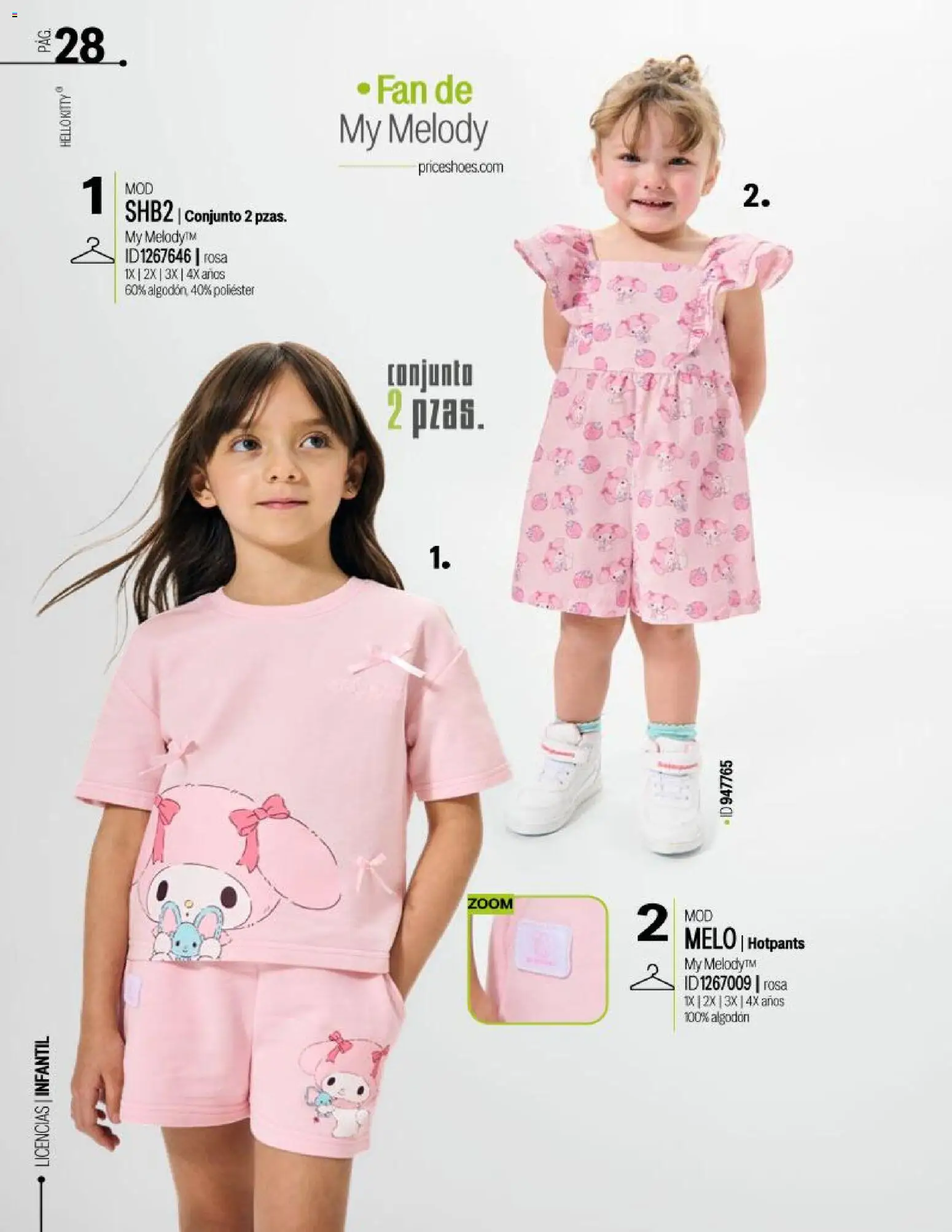 Nuevas ofertas de Price Shoes válidas en toda la República Mexicana desde el 14.03.2026. ¡Encuentra las mejores ofertas en Price Shoes catálogo Licencias! | Página: 28 | Productos: Algodón, Conjunto