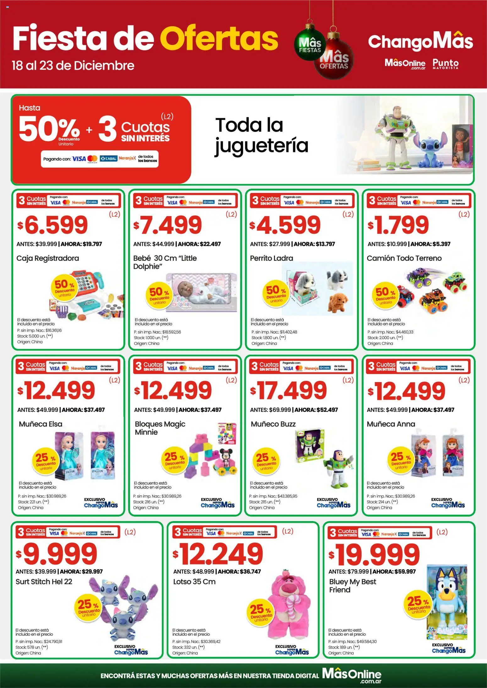 Changomas ofertas │ válido desde el 18.12.2025 | Página: 11 | Productos: Caja