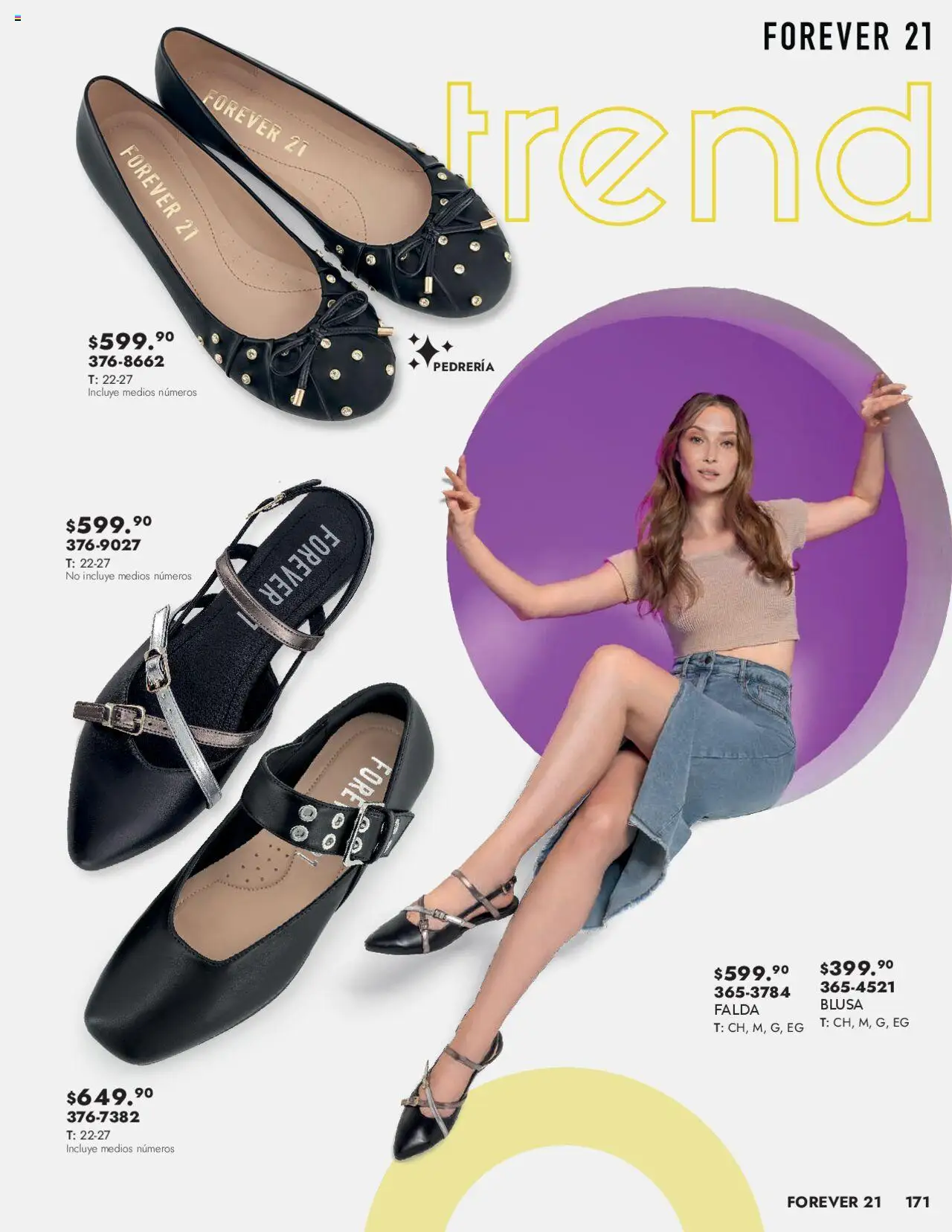 Nuevas ofertas de Andrea válidas en toda la República Mexicana desde el 23.06.2025. ¡Encuentra las mejores ofertas en Andrea catálogo Forever 21! | Página: 11 | Productos: Blusa, Falda