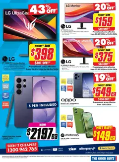 Preview of The Good Guys catalogue  - valid from 25.03.2026 | Page: 14 | Products: Battery, Phone, Camera, Stereo